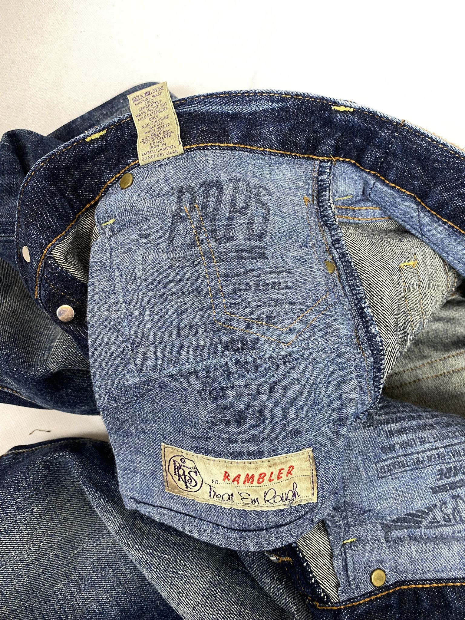 Designer × Japanese Brand × Prps PRPS bamler type leather parts japanese made in japan Size US 32 / EU 48 - 7 Thumbnail