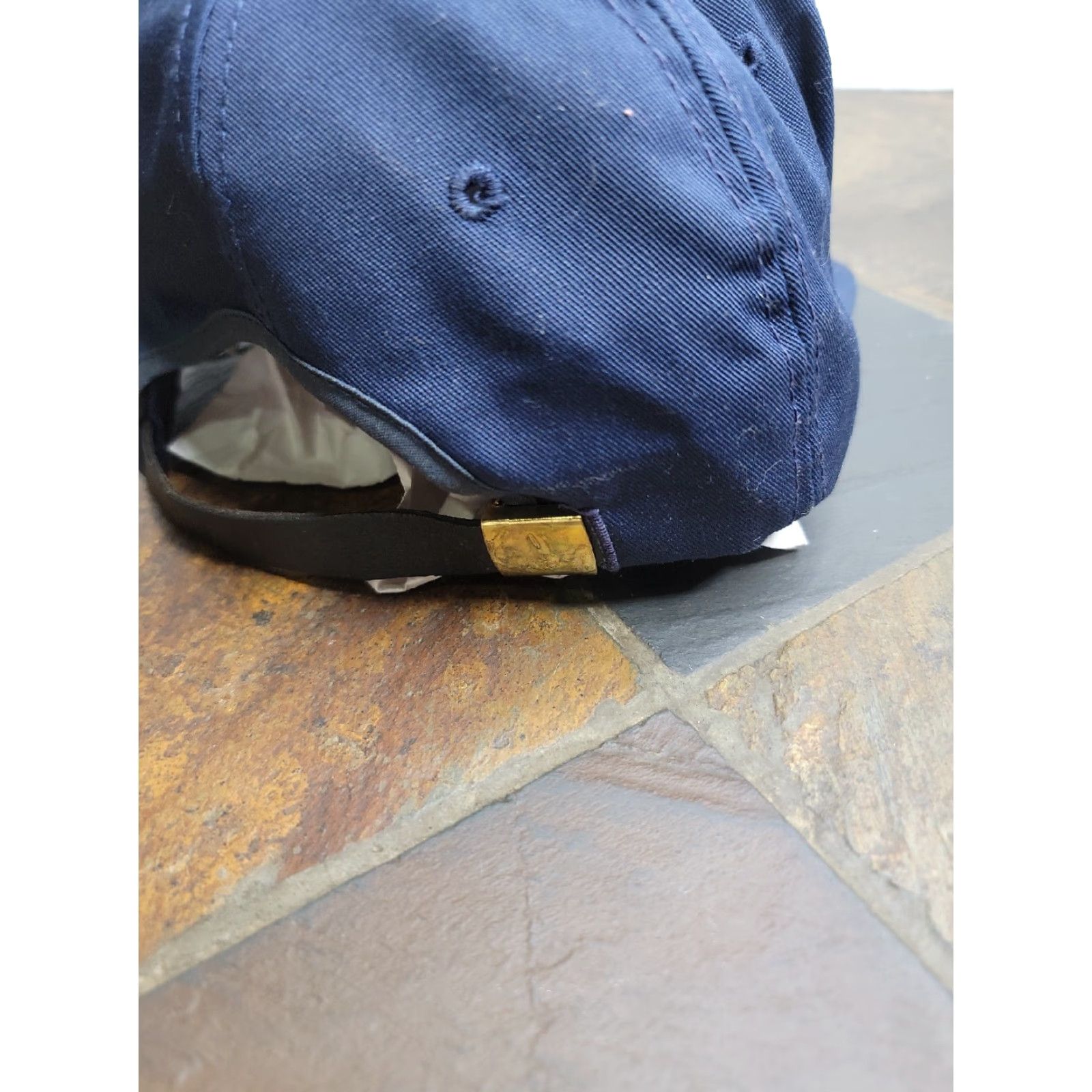 Vintage VINTAGE americap Hat Cap Twill Trucker Button Snap Back Adjustable Blue Men 90s Transportation Logo Patch Made in U.S.A Id Rather Be Flying Size ONE SIZE - 4 Thumbnail