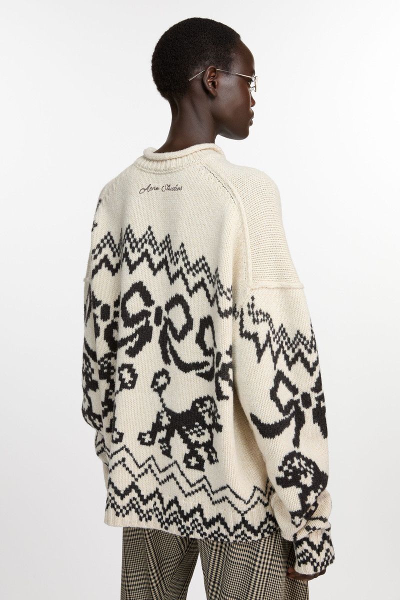 Acne Studios Acne Studios Poodle dogs knit sweater Size XS / US 0-2 / IT 36-38 - 3 Thumbnail