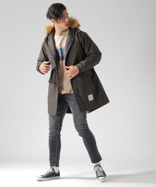 Japanese Brand BAYFLOW (MC) Back Satin Mods Coat Jacket Size US M / EU 48-50 / 2 - 13 Thumbnail