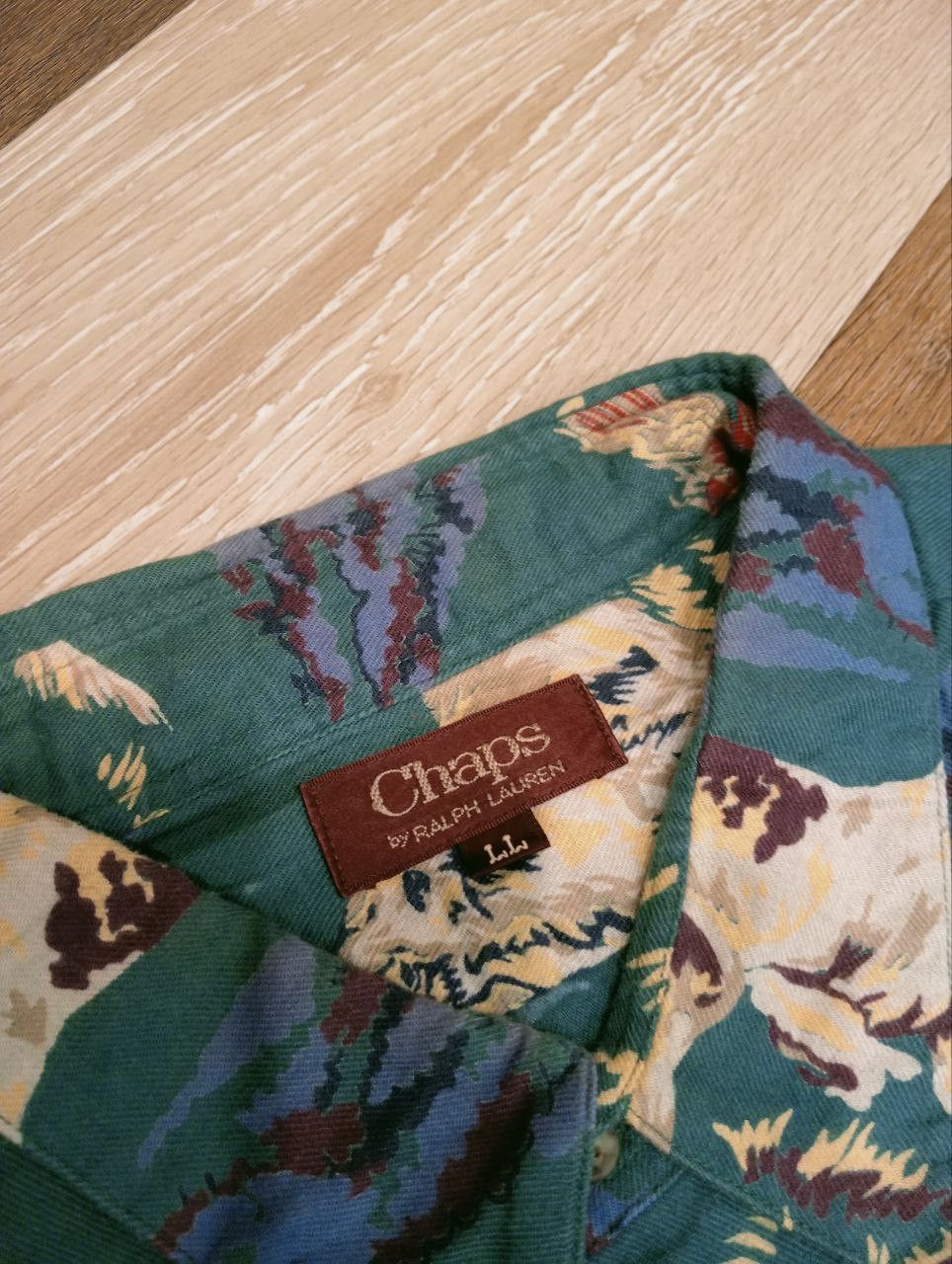 Chaps Ralph Lauren CHAPS RALPH LAUREN OVERPRINT SHIRT - SIZE L Size US L / EU 52-54 / 3 - 3 Thumbnail