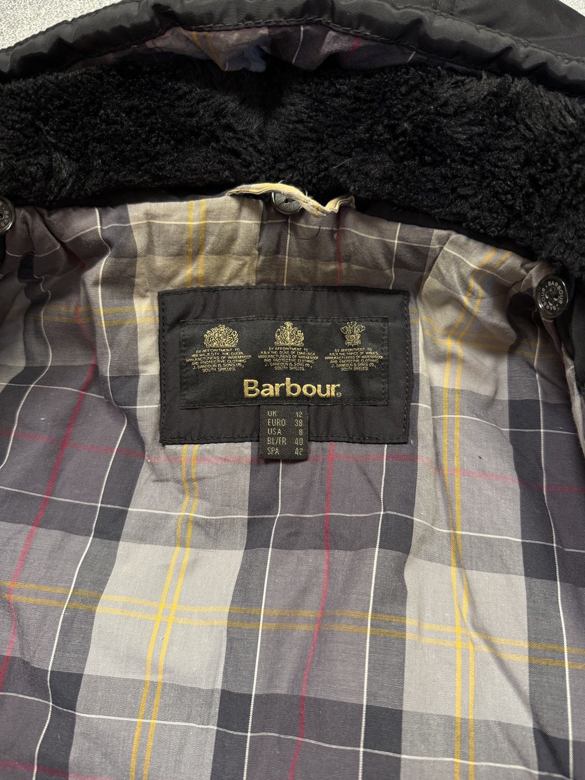 Barbour Vintage Barbour Jacket 90s Womens Size M / US 6-8 / IT 42-44 - 12 Thumbnail