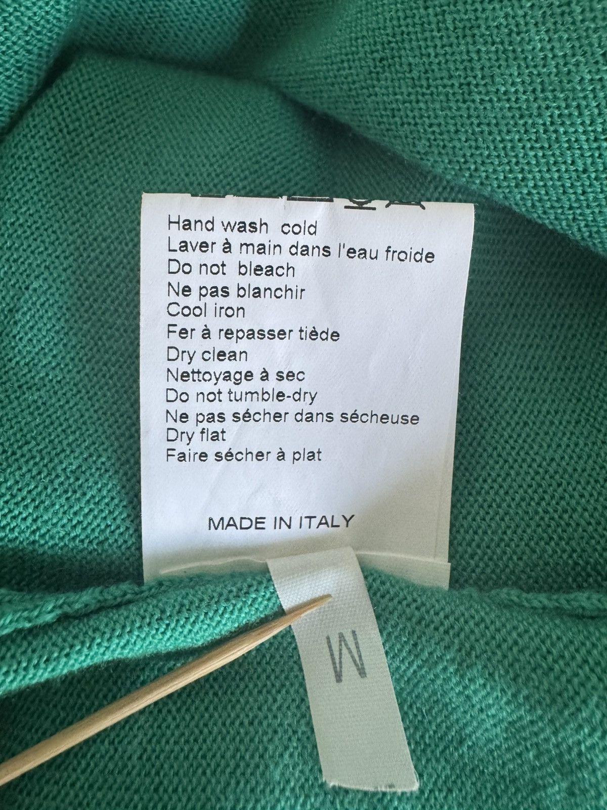 Antonio Marras ANTONIO MARRAS Women Green Wool Sweater M NWOT Size M / US 6-8 / IT 42-44 - 8 Thumbnail