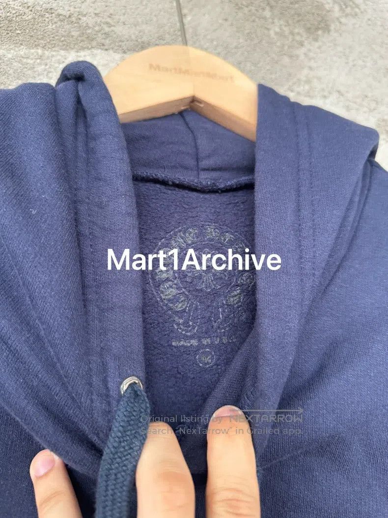 Other CHROME HEARTS Navy blue horse hoof vine hoodie Size US M / EU 48-50 / 2 - 6 Thumbnail
