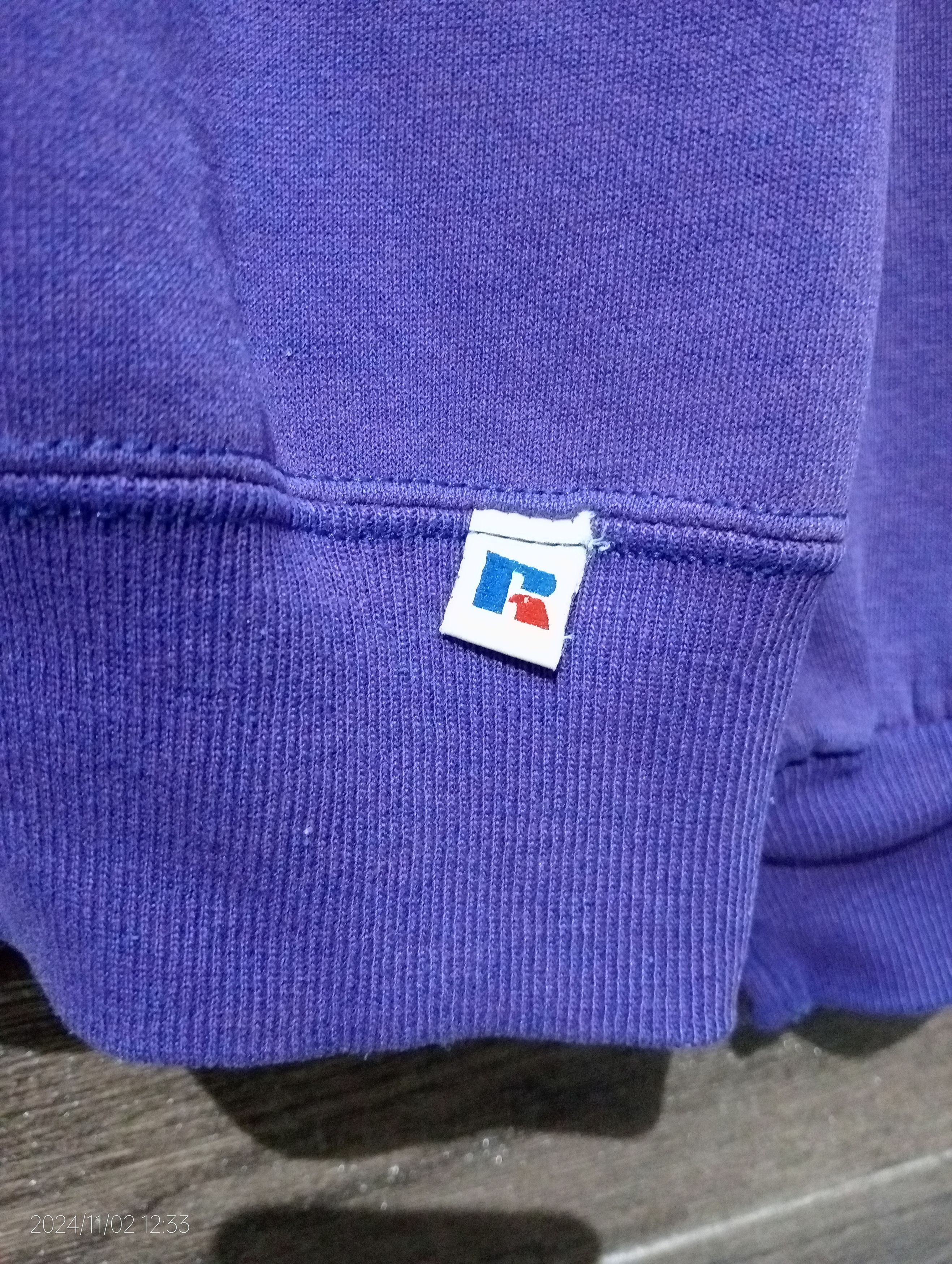 Russell Athletic VTG '90s Russell Athletic Big Logo Crewneck Sweatshirt USA Size US L / EU 52-54 / 3 - 8 Thumbnail