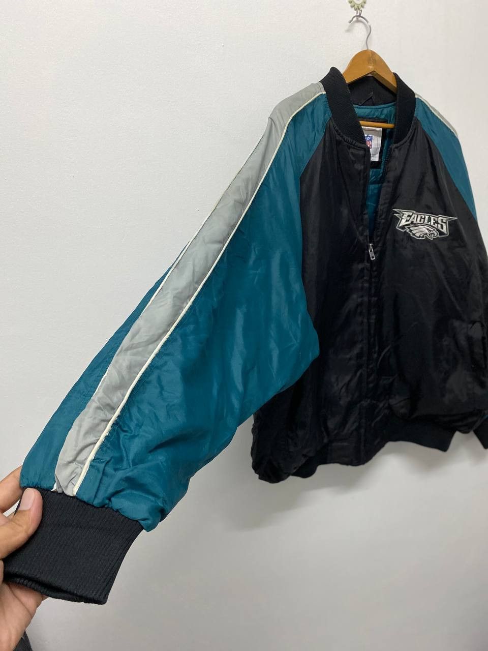 NFL vintage nfl philadelphia eagles jacket big logo back Size US XXL / EU 58 / 5 - 5 Thumbnail