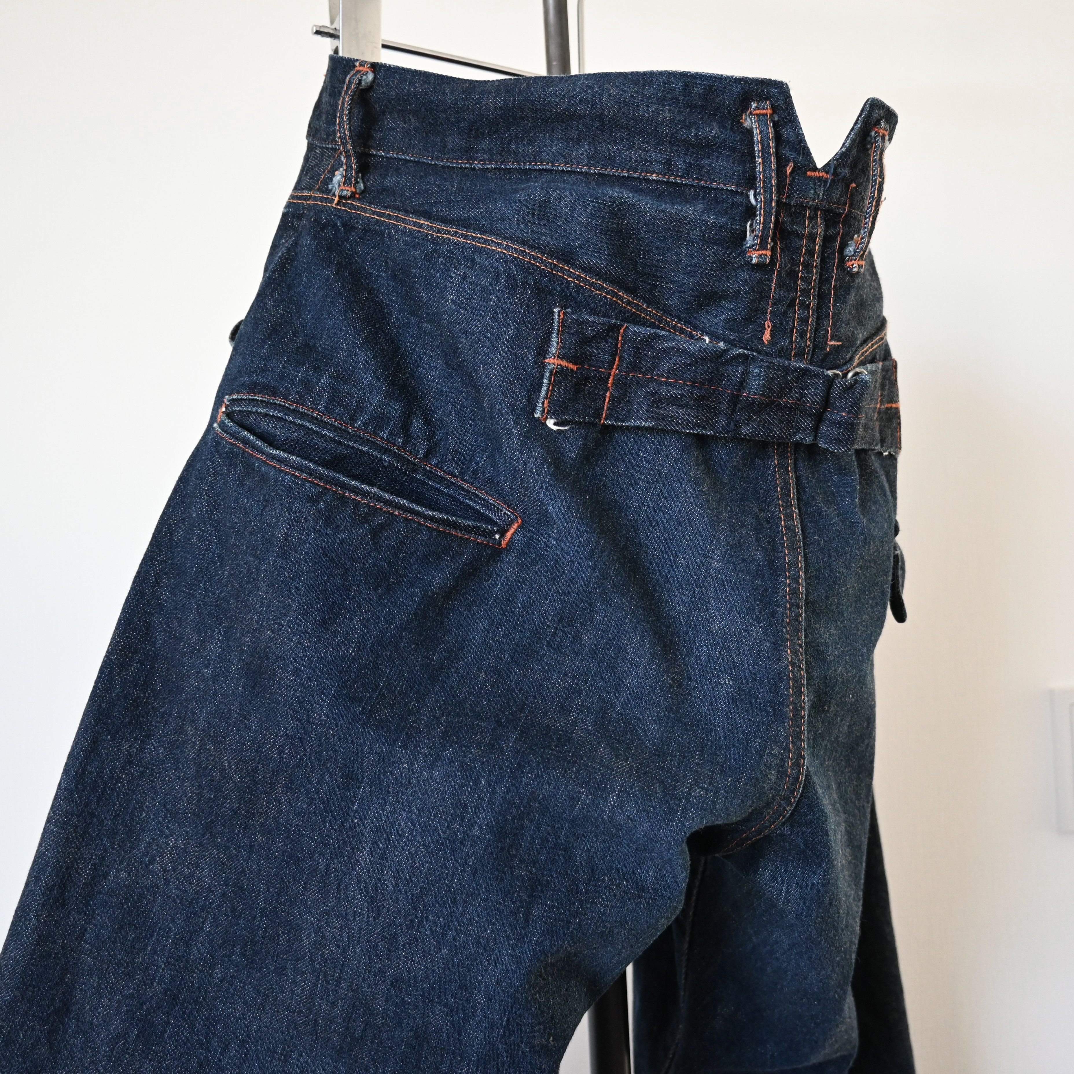 KATO KATO buckle-back rigid denim jeans made in Japan Size US 34 / EU 50 - 2 Thumbnail