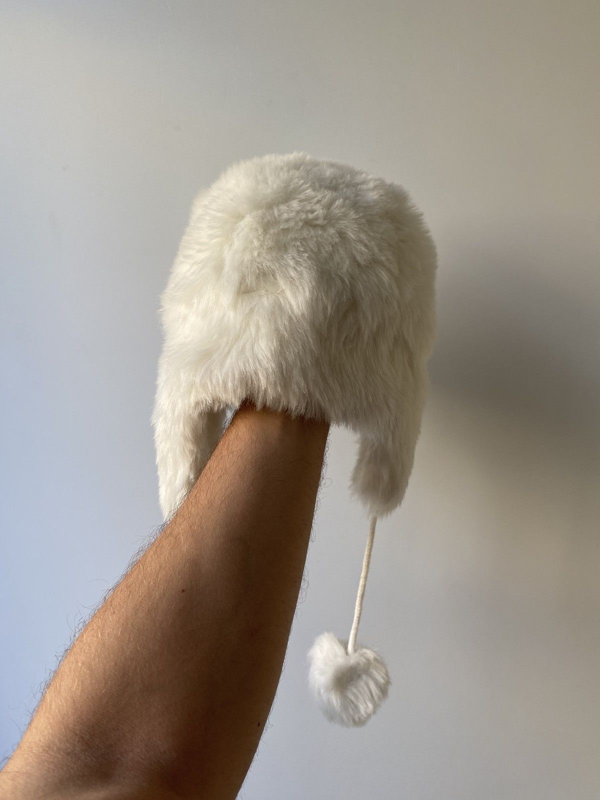 H&M 🇺🇸 Vintage H&M Fur Mohair Soviet Hat Y2K Hype Rare Retro Size ONE SIZE - 4 Thumbnail
