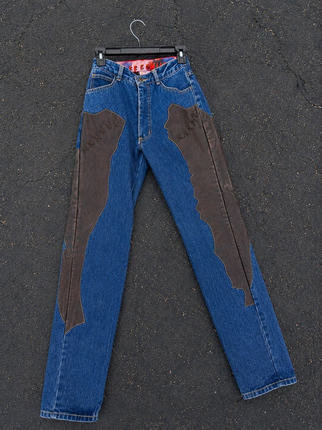 Jeff Hamilton Jeff Hamilton 90s blue denim jeans Size 29" - 1 Thumbnail