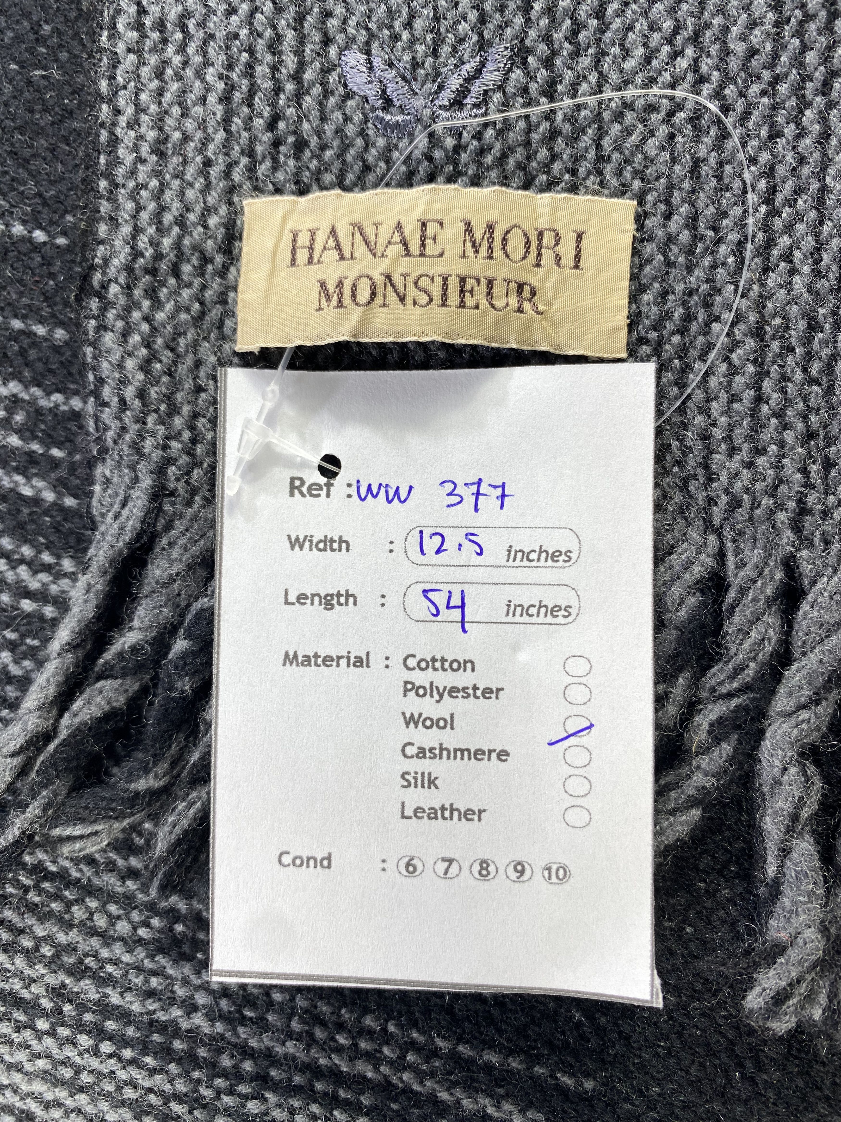 Hanae Mori Hanae Mori Scarf / Muffler / Neckwear - WW377 Size ONE SIZE - 6 Thumbnail