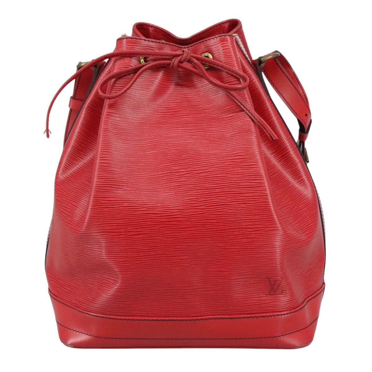 Louis Vuitton Noé Red Leather Shoulder Bag (Pre-Owned) Size ONE SIZE - 1 Thumbnail