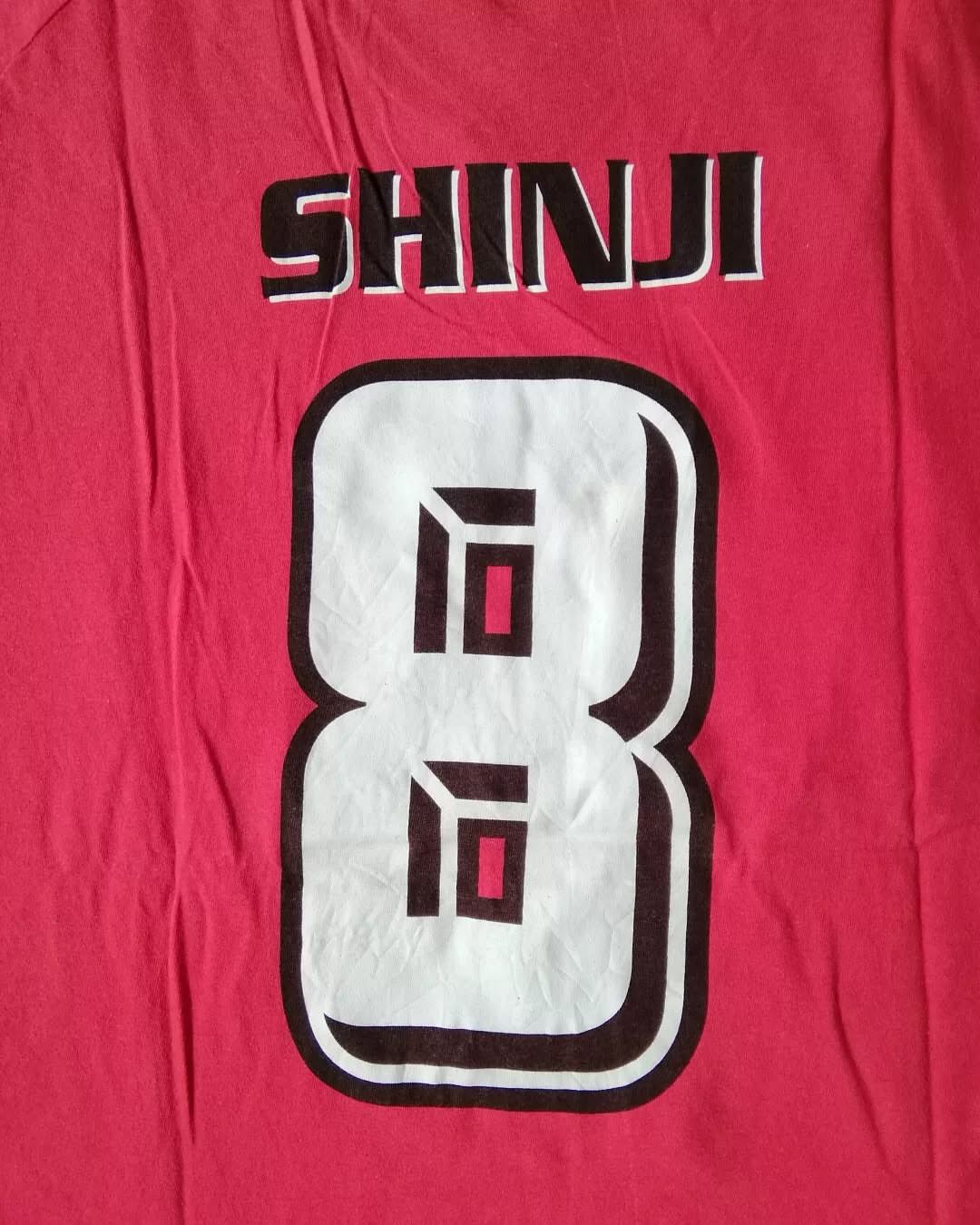 Japanese Brand × Vintage Vintage Urawa Red Diamonds Shinji 8 Red Soccer Tees Size US M / EU 48-50 / 2 - 2 Thumbnail