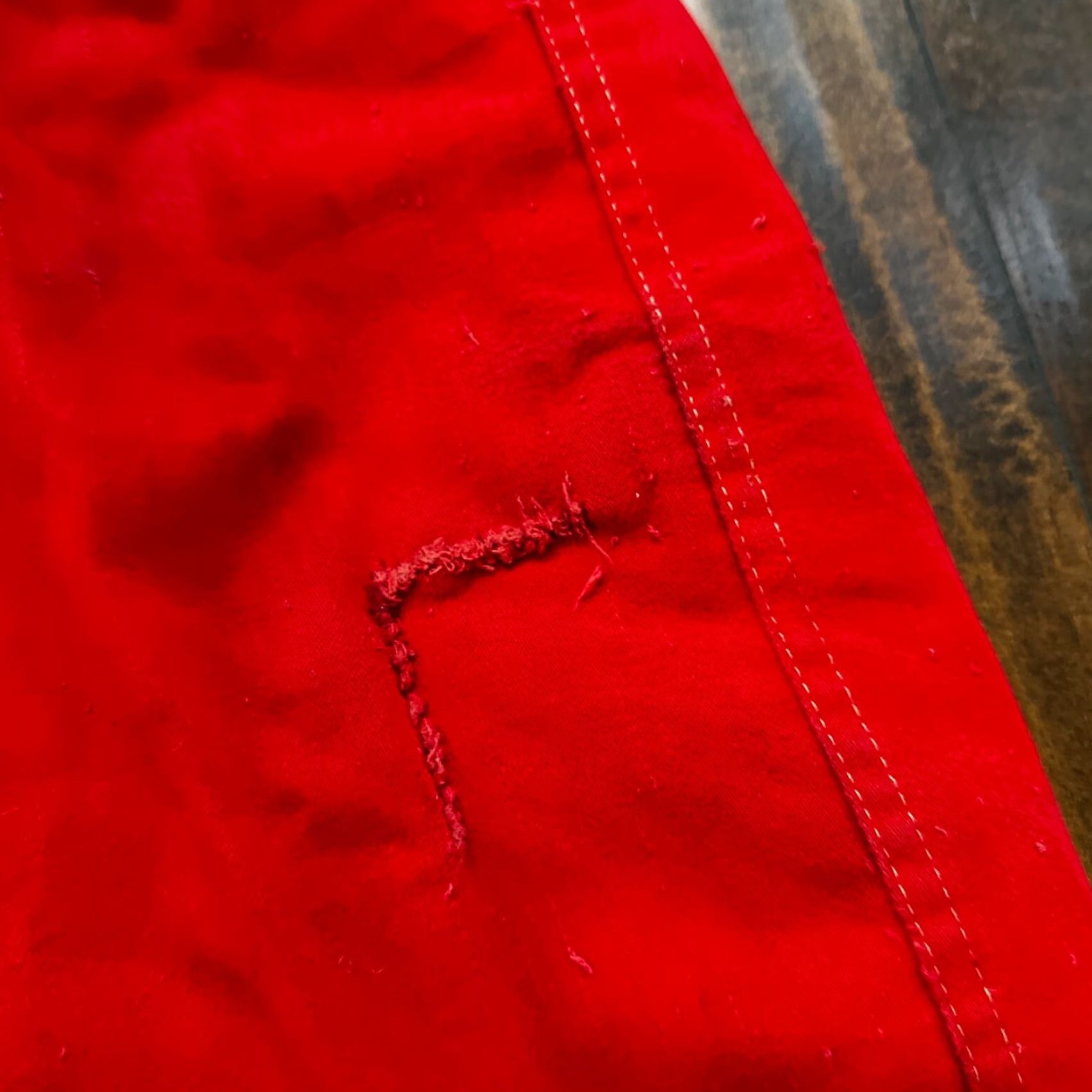 Vintage VINTAGE VTG Buckleback Red Layer Pants Mens Red Quilted Rockabilly 60s 70s Winter Size US 30 / EU 46 - 7 Thumbnail