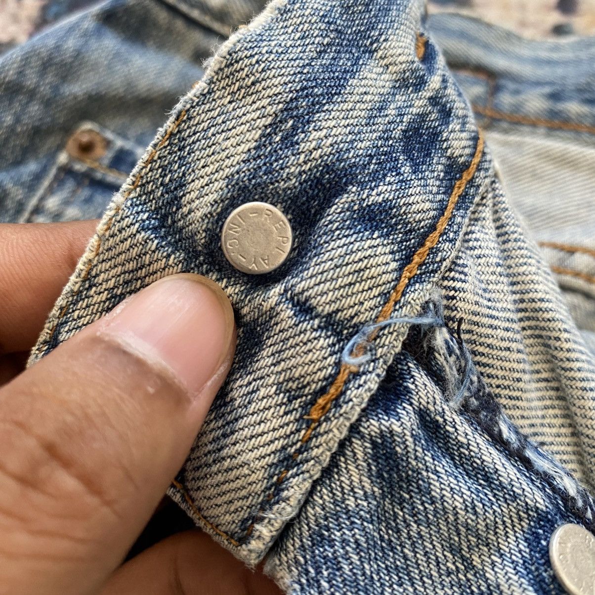 Replay Replay blue jeans made in italy distressed jeans Size US 28 / EU 44 - 8 Thumbnail