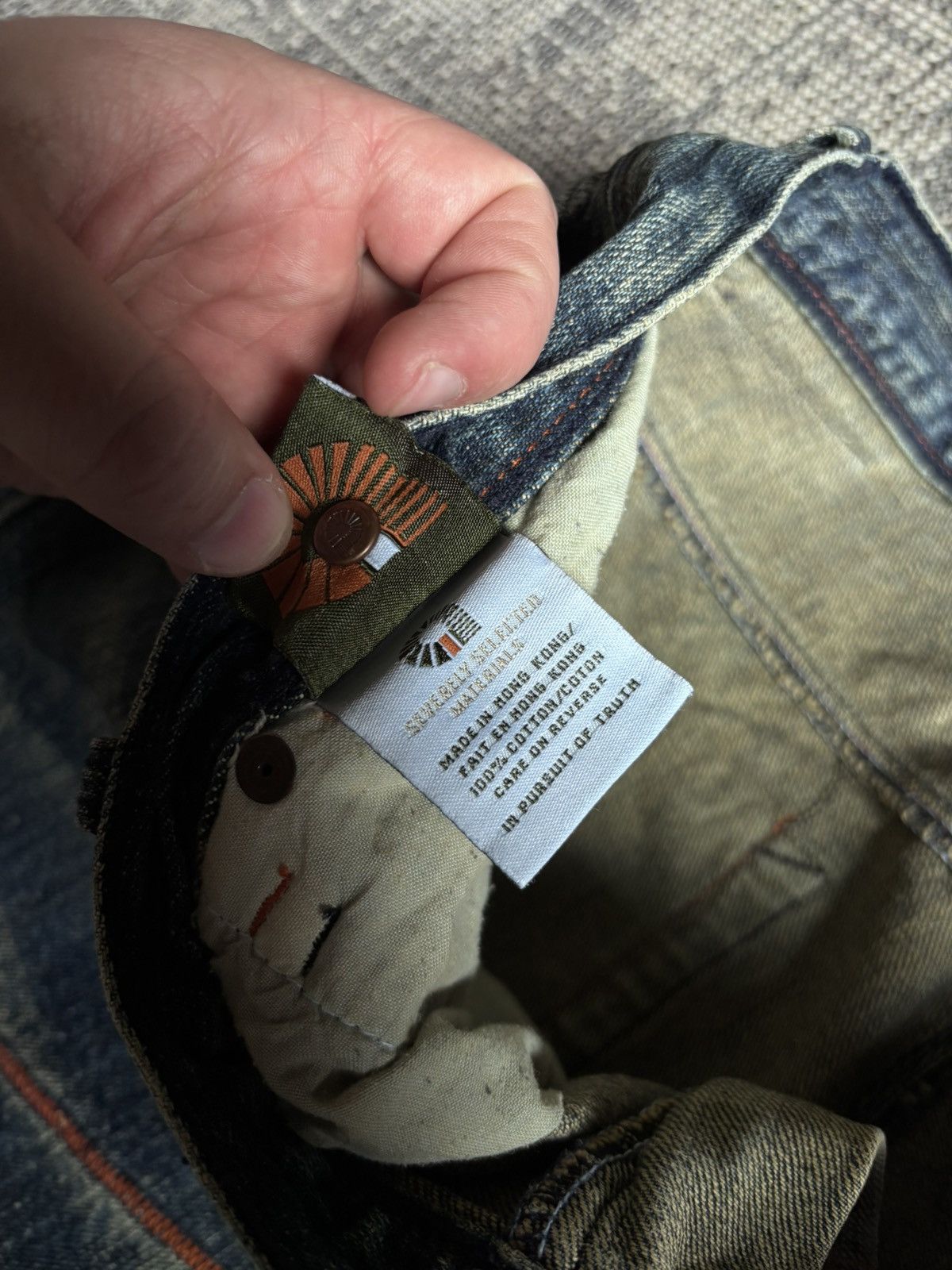 Akademiks Vintage Akademiks Reconstructed Patchwork Denim Y2K Fit Size US 38 / EU 54 - 11 Thumbnail