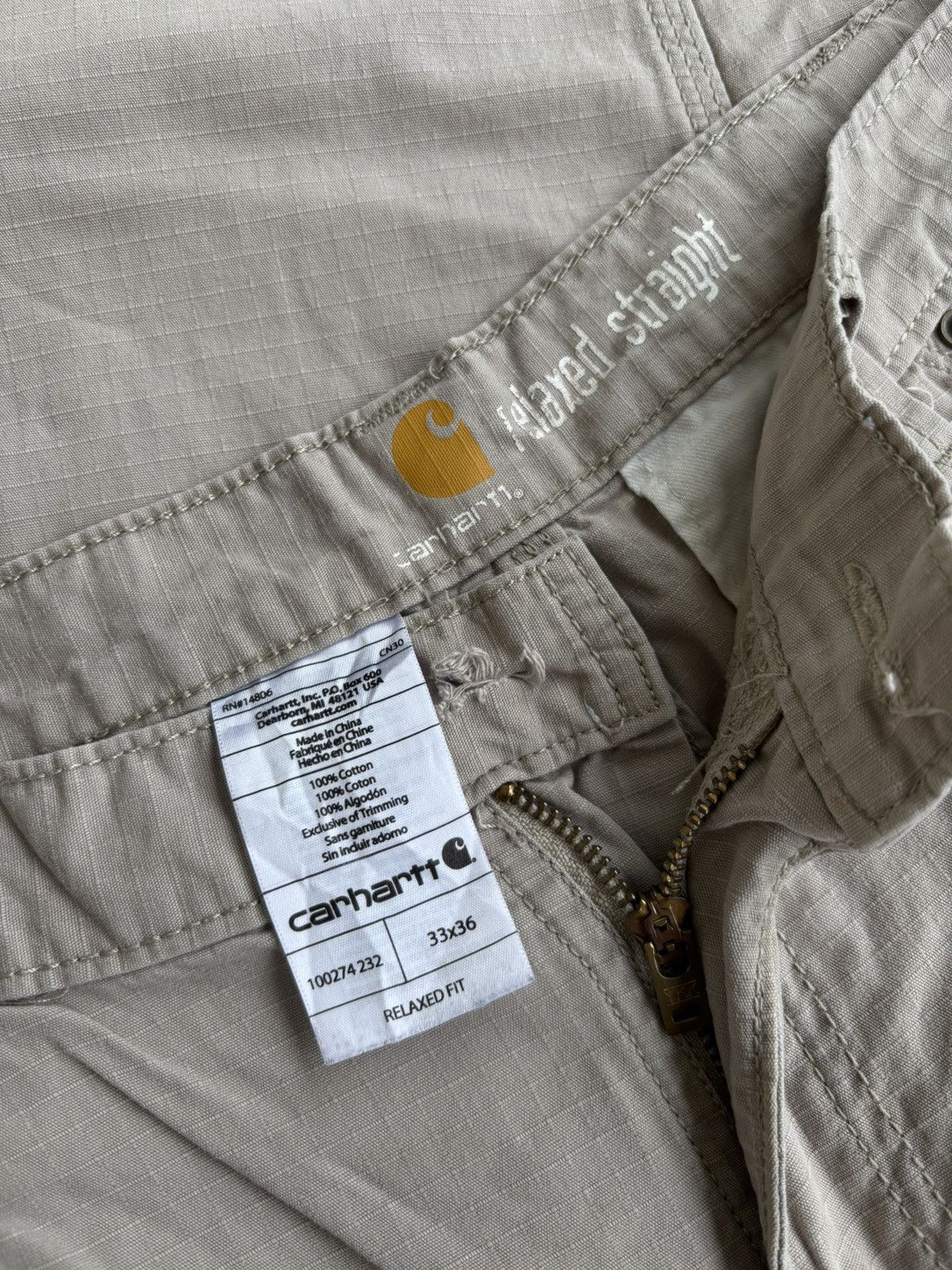Carhartt carhartt cellpo ristop size 33 relaxed fit Size US 33 - 7 Thumbnail
