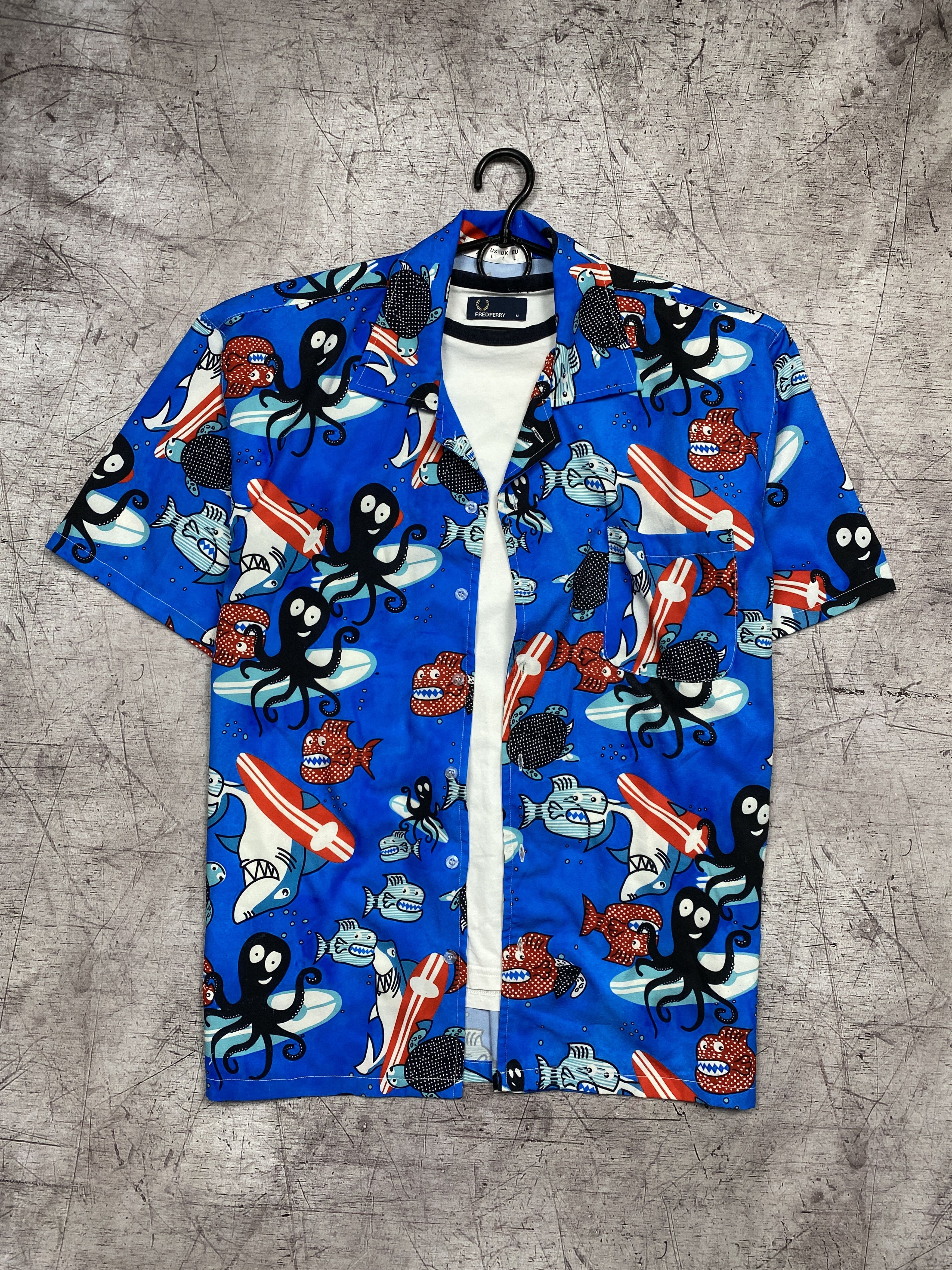 Other Hawaiian Short Sleeve Mens Shirt Size US L / EU 52-54 / 3 - 1 Thumbnail