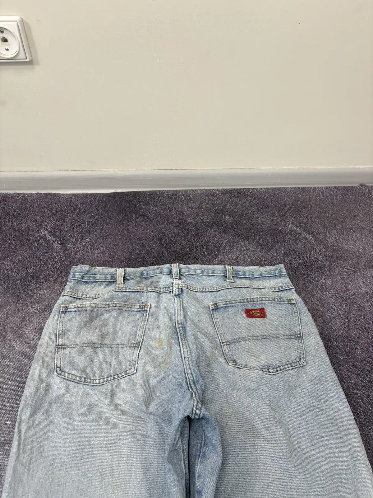 Dickies × Vintage Vintage Dickies Faded Washed Blue American Hype Baggy Jeans Size US 38 / EU 54 - 5 Thumbnail