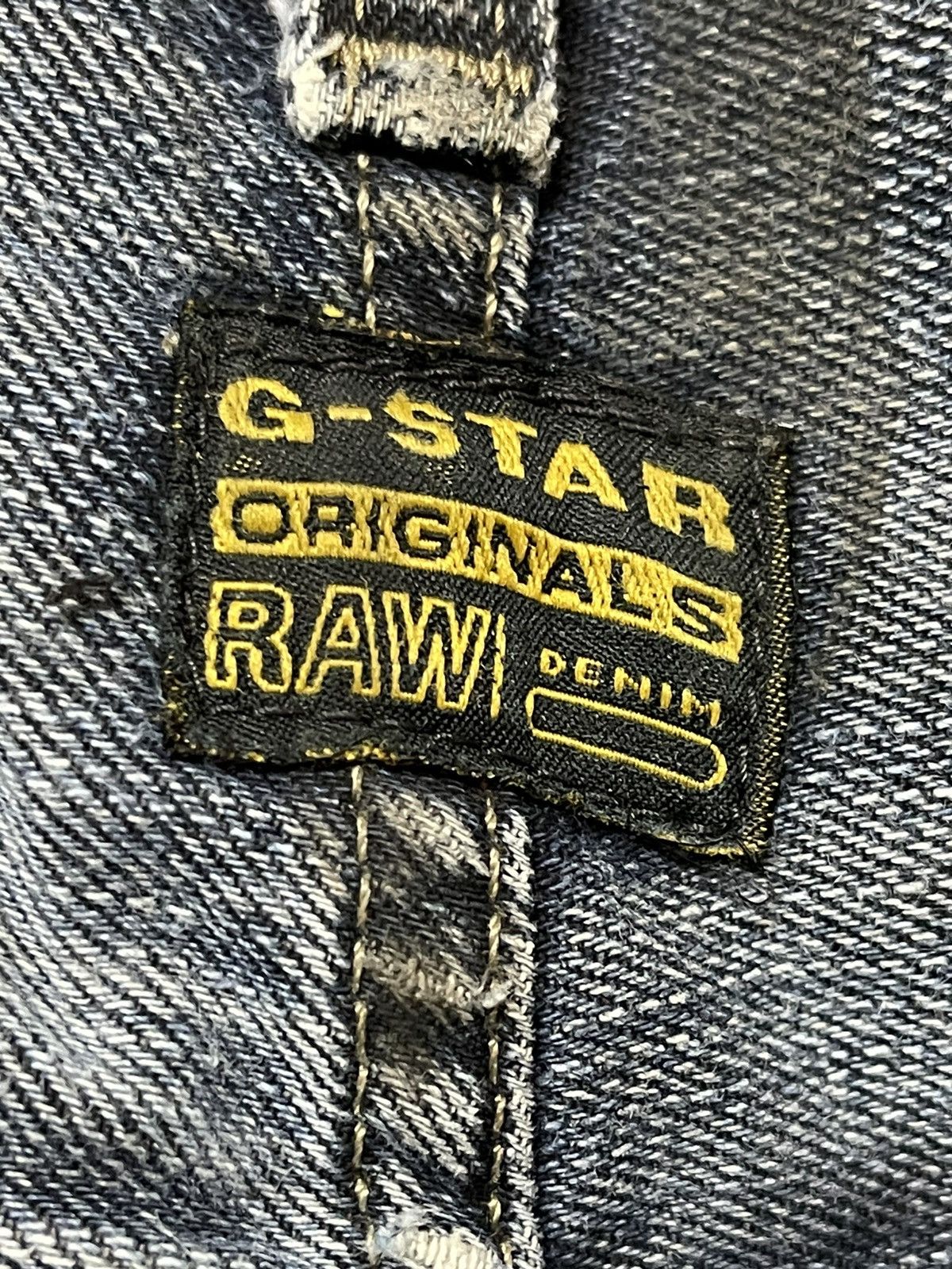 G-Star Vintage Japanese G-Star Faded Wash Distress Baggy Jeans Size US 34 / EU 50 - 9 Thumbnail