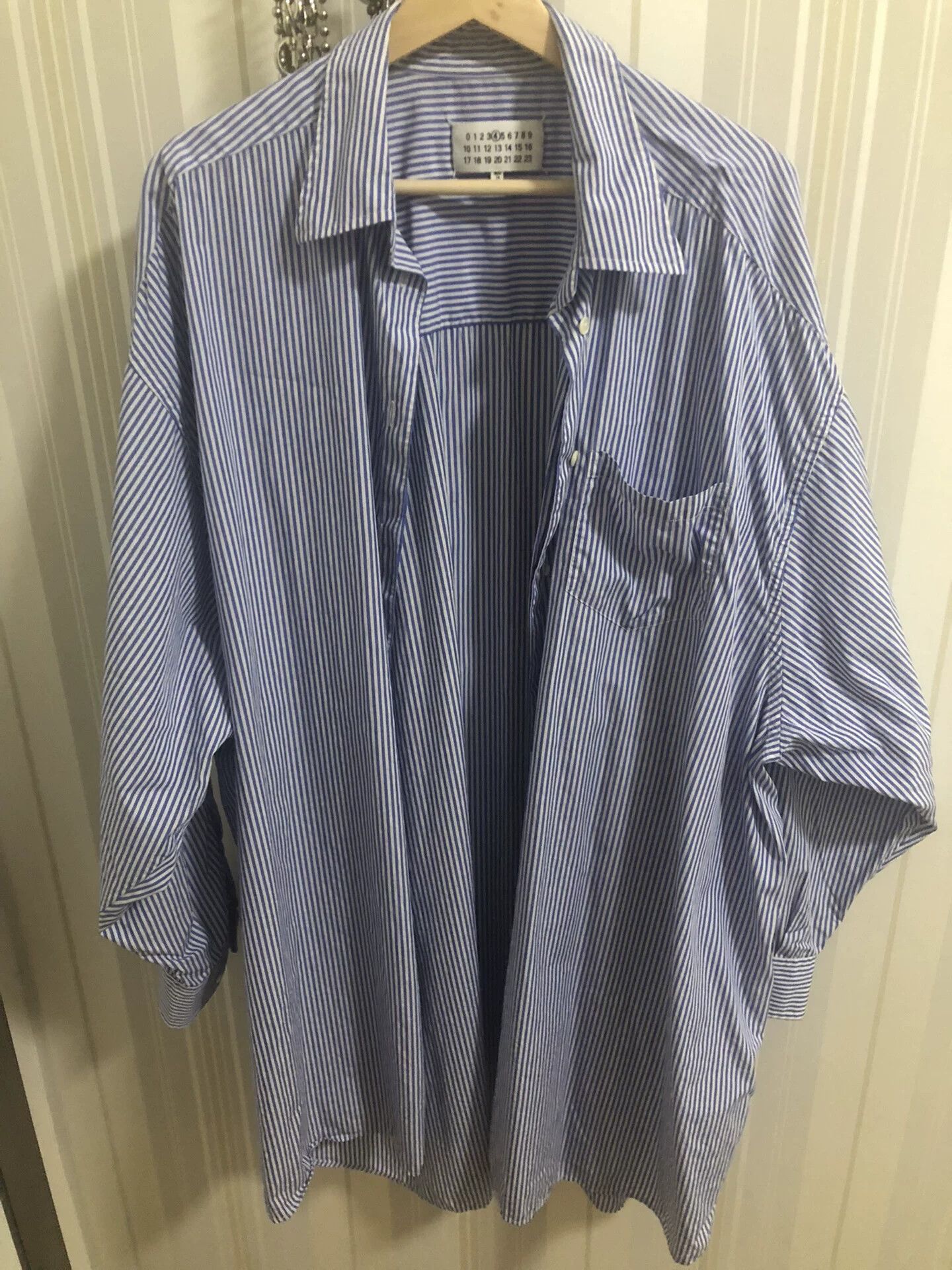 Maison Margiela Maison Margiela 18ss Striped Shirt Size S / US 4 / IT 40 - 1 Thumbnail