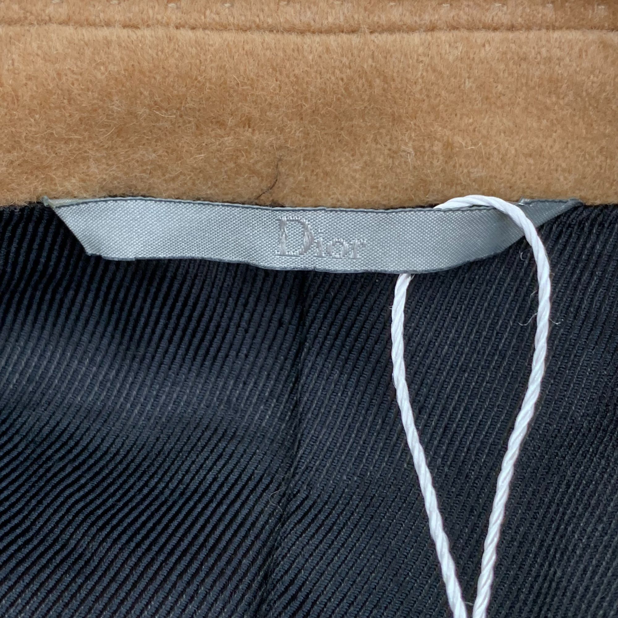 Dior Dior Brown Camel Wool Suit Coat (Size L) Size L / US 10 / IT 46 - 10 Thumbnail