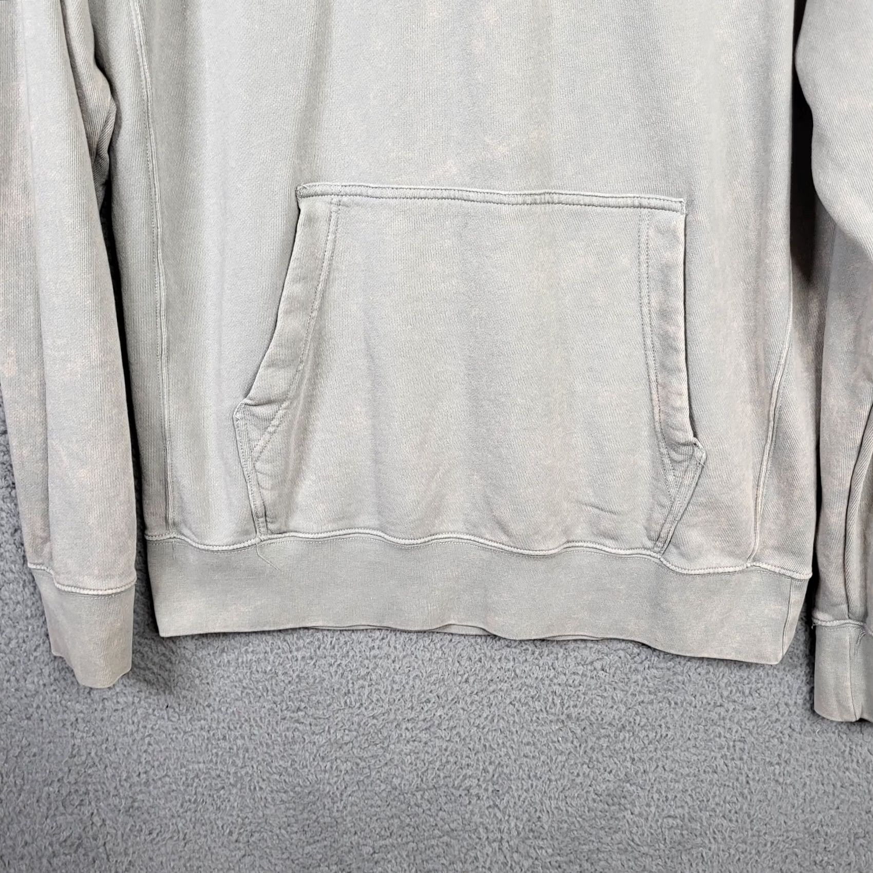 Nike Nike Just Do It Unisex Adult Hoodie Pullover Crew Neck 100% Cotton Gray M Size M / US 6-8 / IT 42-44 - 6 Thumbnail