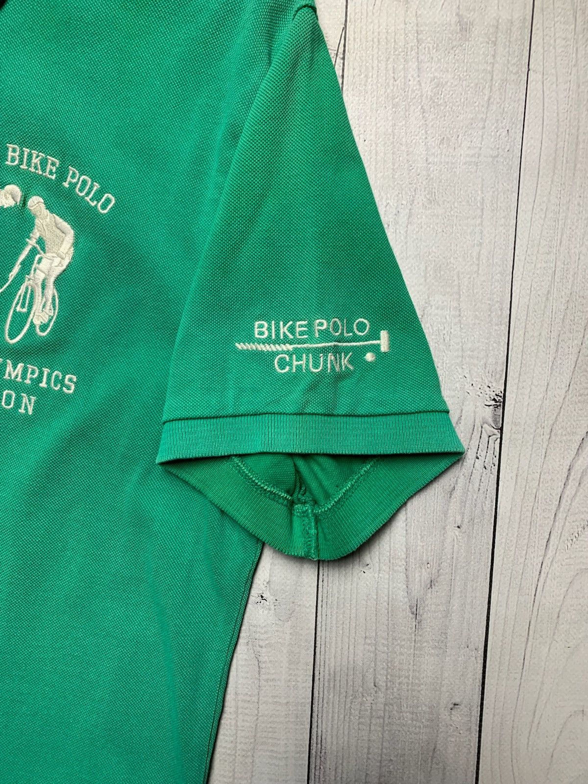 Polo Ralph Lauren × Vintage Vintage Chunk Bike polo rare logo London 1908 Olympics L Size US L / EU 52-54 / 3 - 3 Thumbnail