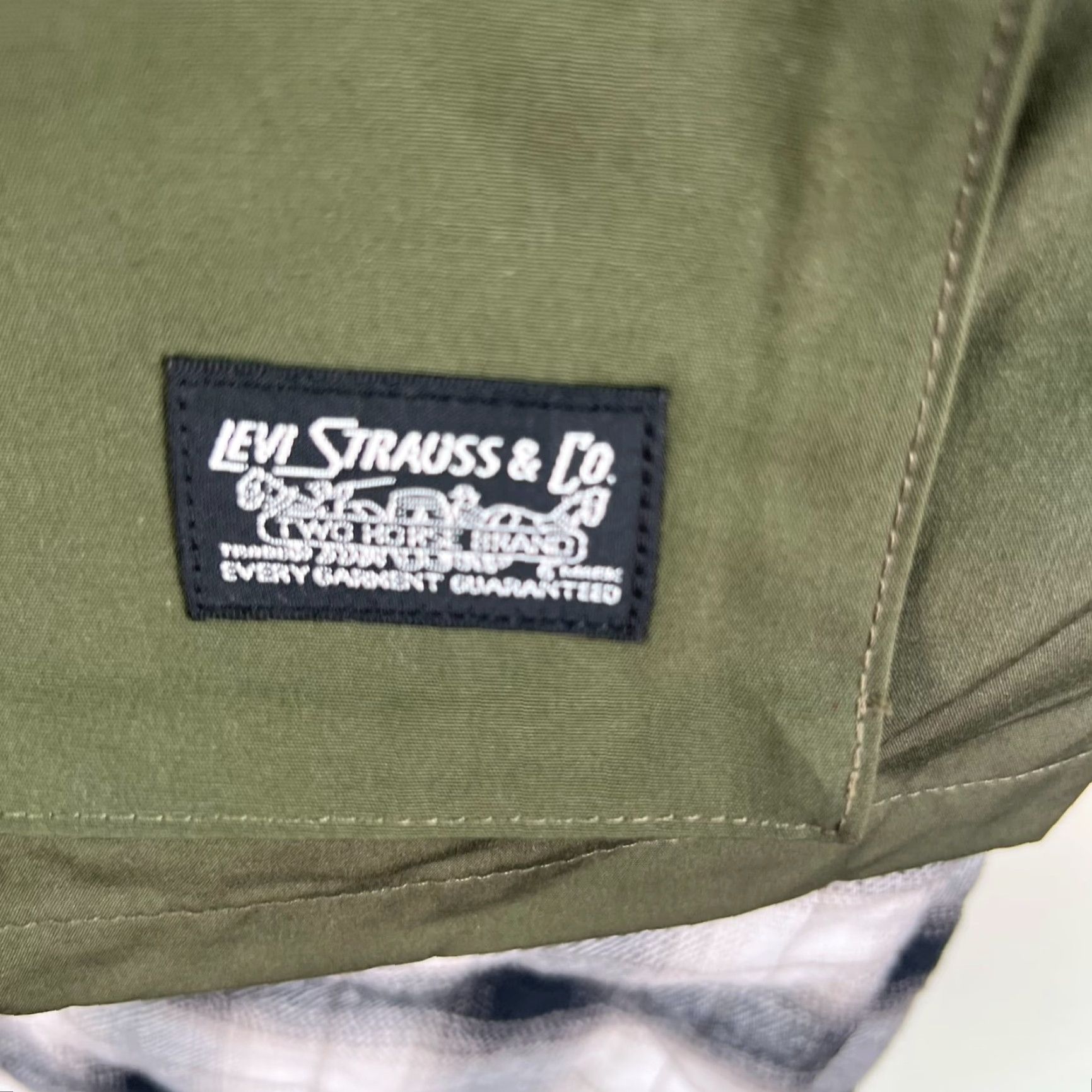 Levi's Levi's Folsom Utility Jacket XL Thermore®-Filled Lining Forest Night Flannel Canvas Jacket Green 3-in-1 Logo Quilted Mens XL Size US XL / EU 56 / 4 - 2 Thumbnail