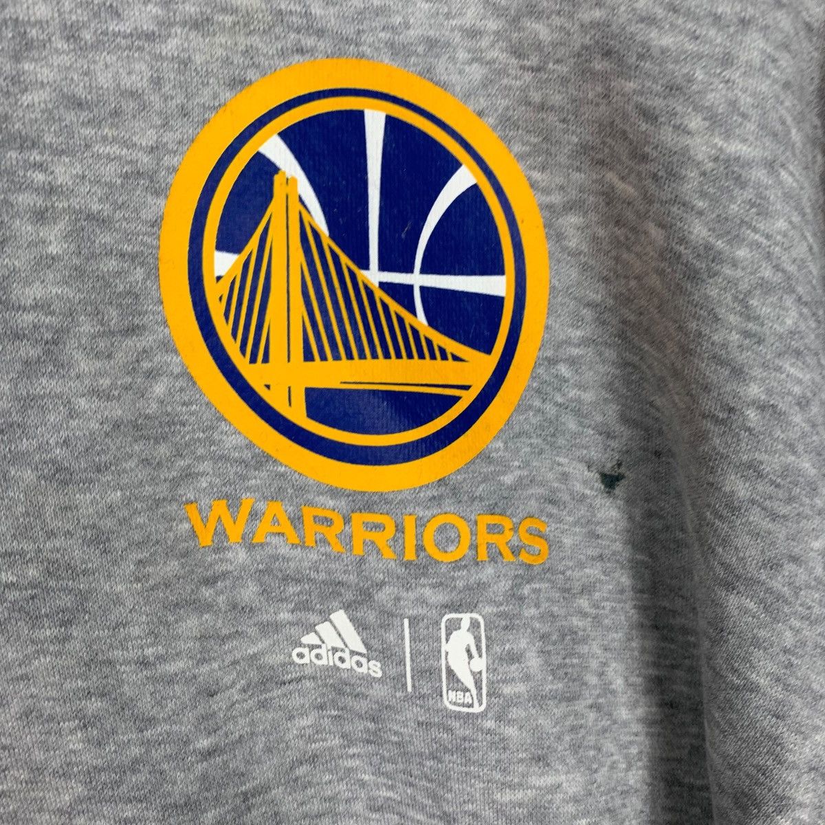 Adidas ADIDAS NBA WARRIORS Pullover Hoodies Sweatshirt #1965-C85 Size US M / EU 48-50 / 2 - 13 Thumbnail