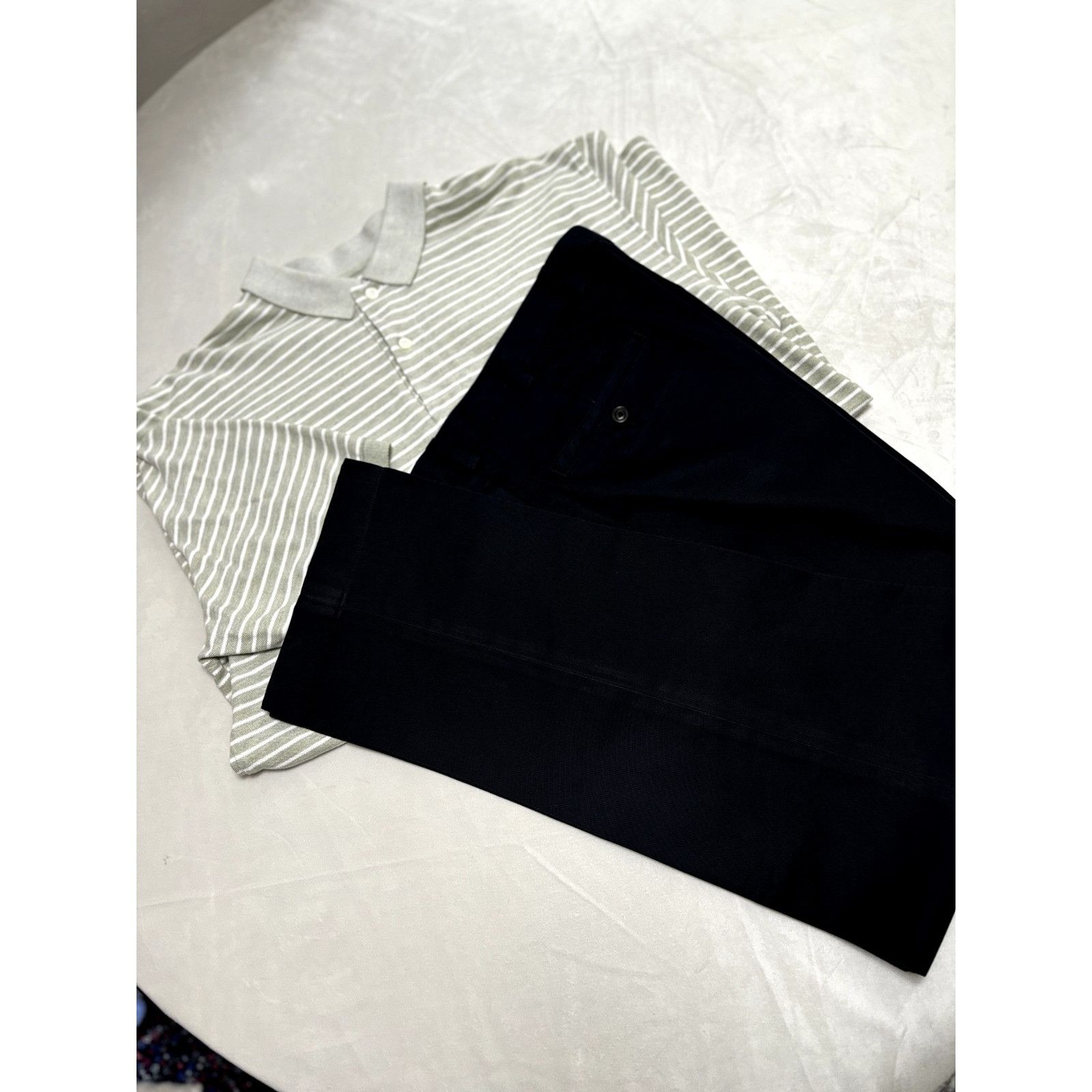 Brooks Brothers Brooks Brothers NWOT Set Men's Navy Jeans Size 37X30 & Size Size 36R - 9 Thumbnail