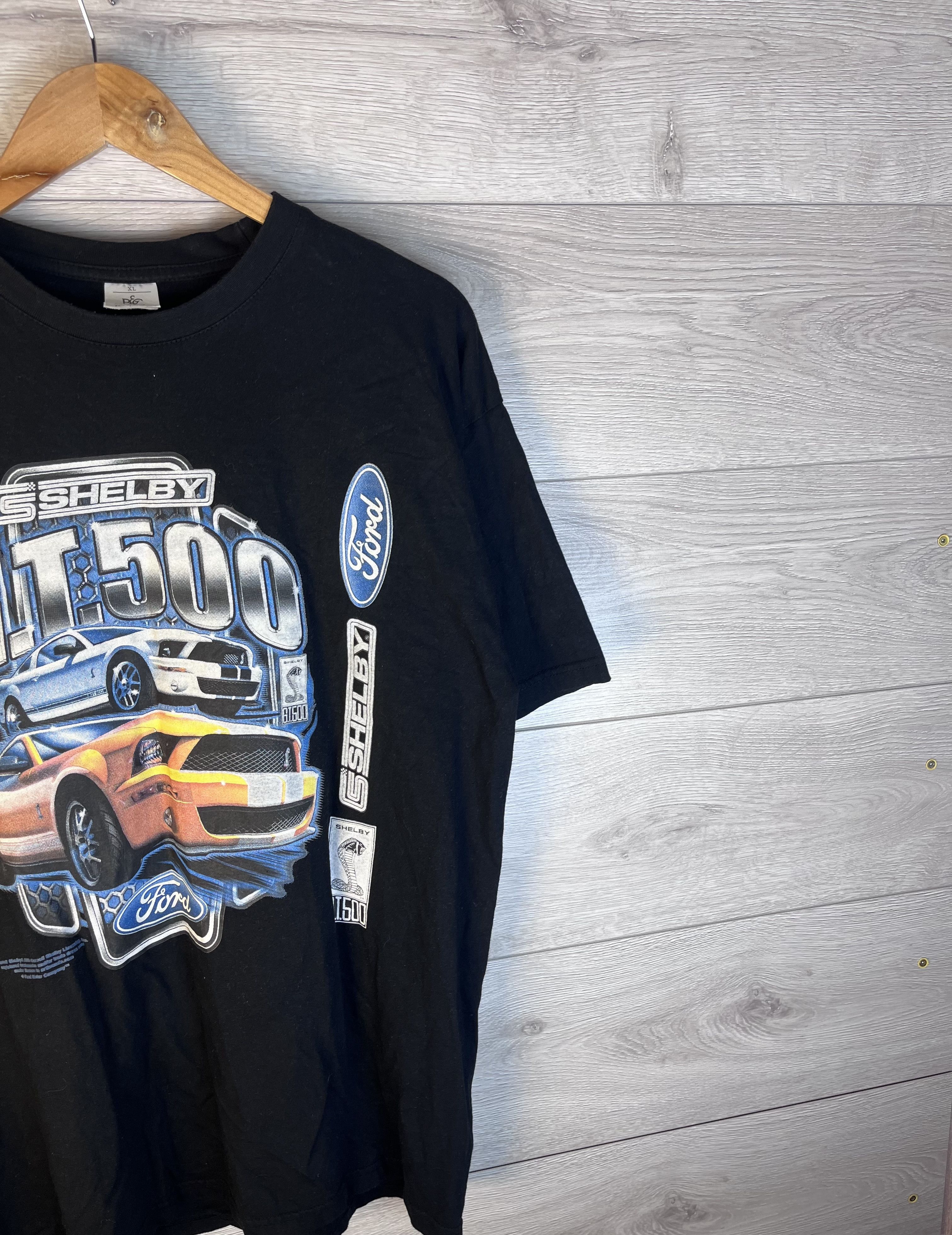 Vintage Vintage merch T-shirt Ford GT500 Shelby Size Xl 2005s Size US XL / EU 56 / 4 - 5 Thumbnail