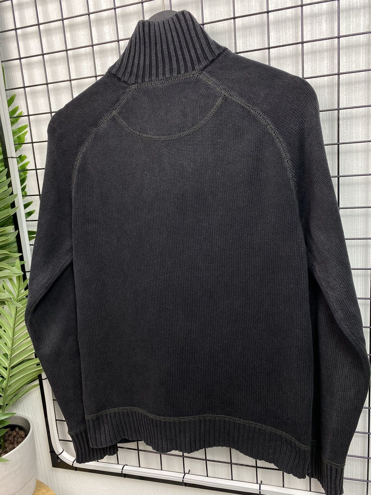 Lauren Ralph Lauren Polo Jeans Company Ralph Lauren Zip Knit Sweater Men Black S Size US S / EU 44-46 / 1 - 16 Thumbnail