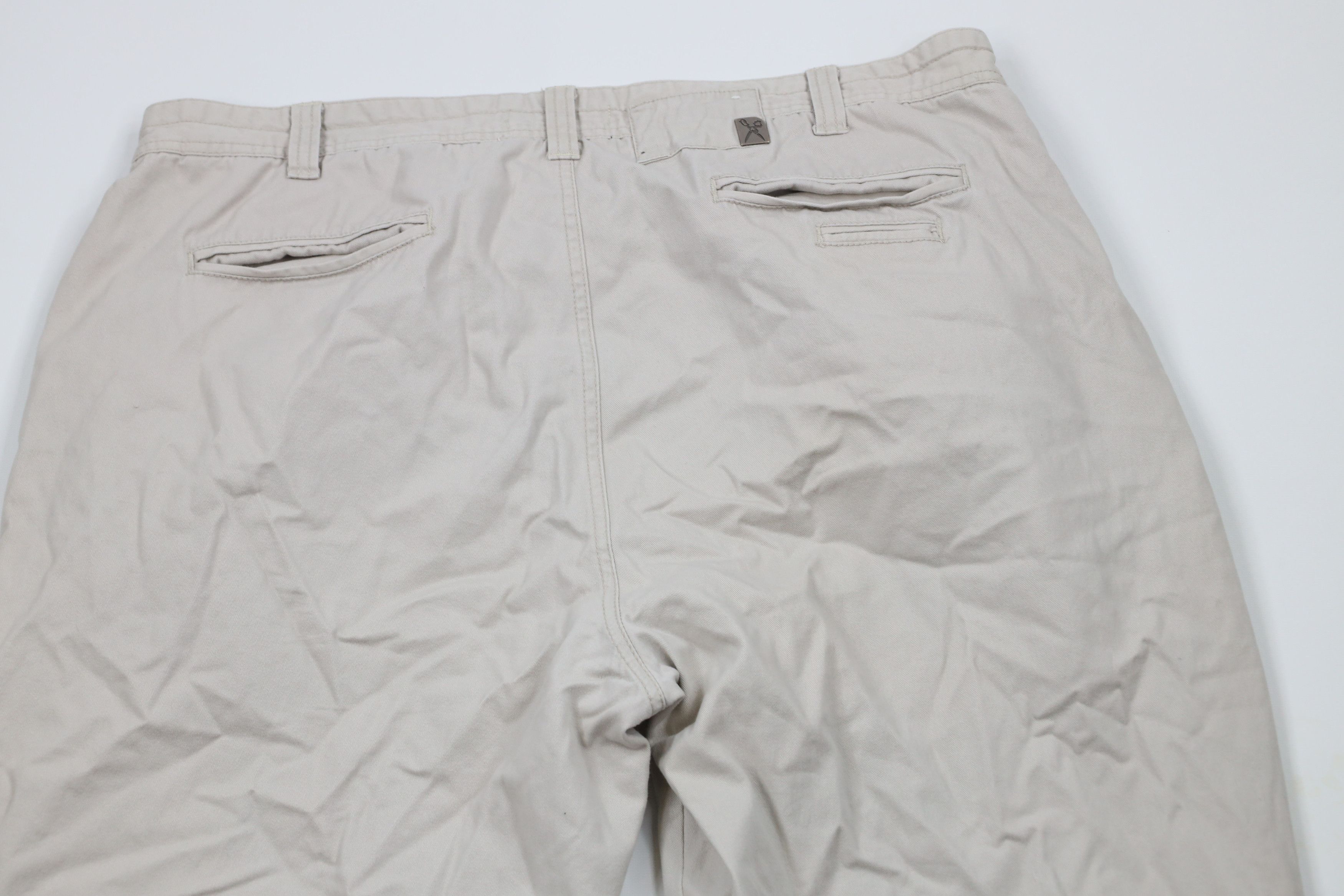 Marc Ecko × Vintage Vintage 90s Y2K Marc Ecko Fit Wide Leg Chino Pants Beige Size US 40 / EU 56 - 11 Thumbnail