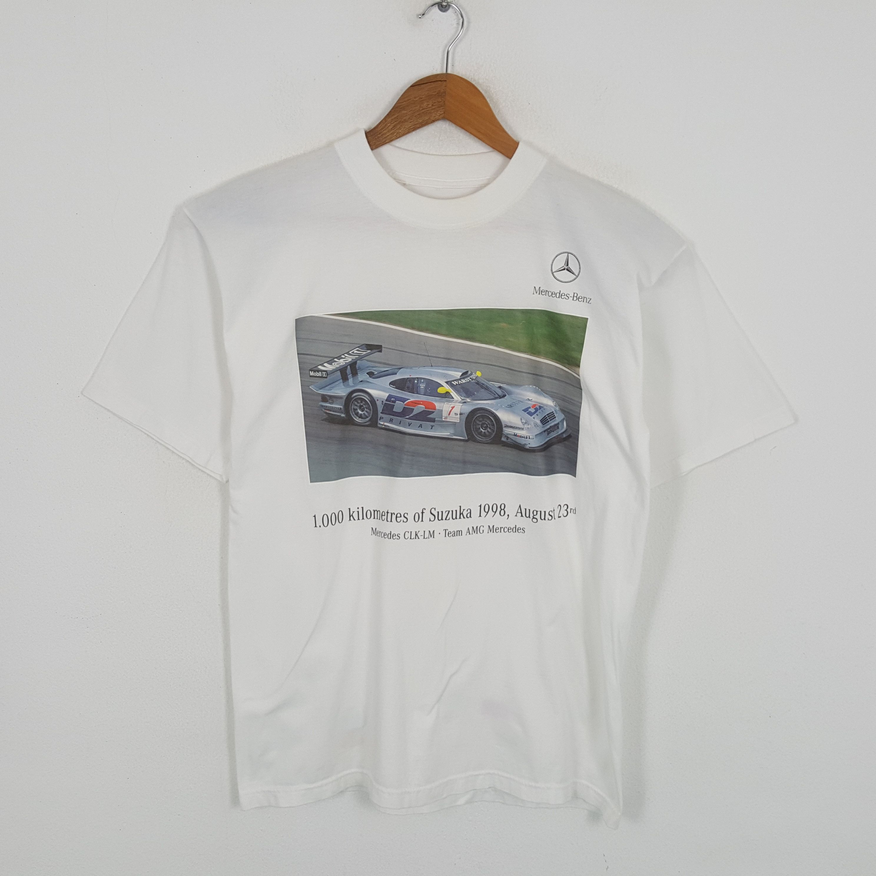 Mercedes-Benz × Vintage Vintage MERCEDES BENZ Germany Racing Team T-Shirts Size US M / EU 48-50 / 2 - 1 Thumbnail