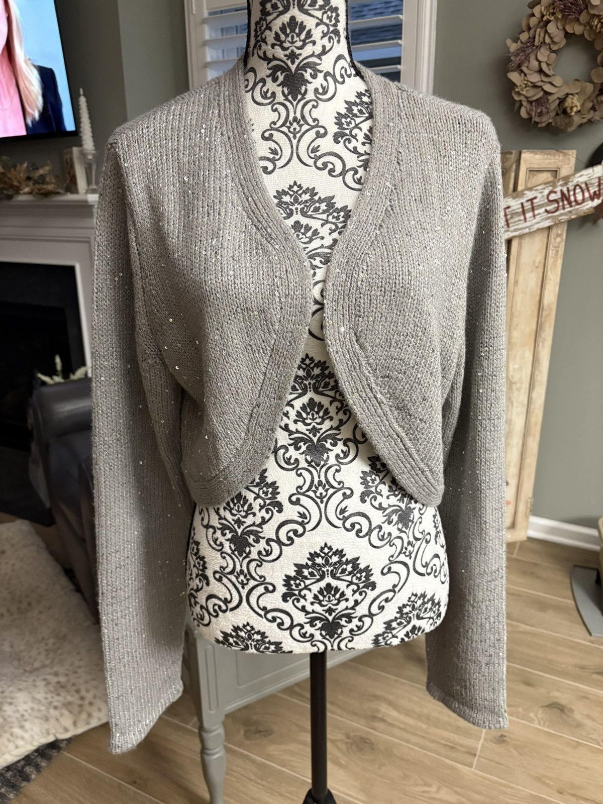 Narciso Rodriguez Narciso Rodriguez size XL bolero sweater Size XL / US 12-14 / IT 48-50 - 1 Thumbnail