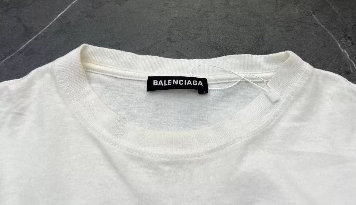 Balenciaga Balenciaga black and white buckle short sleeved shirt Size US XXS / EU 40 - 5 Thumbnail