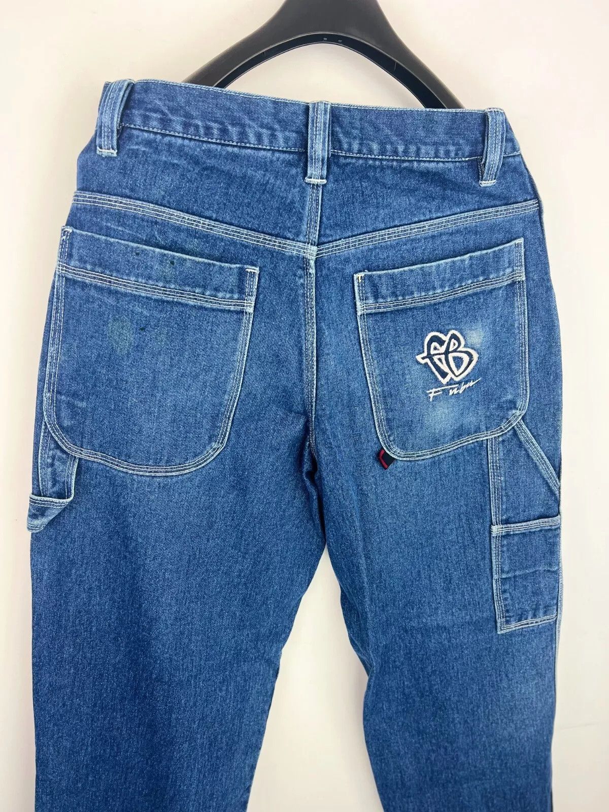 Fubu FUBU jeans, blue vintage baggy jeans 90s 32 Size US 32 / EU 48 - 16 Thumbnail