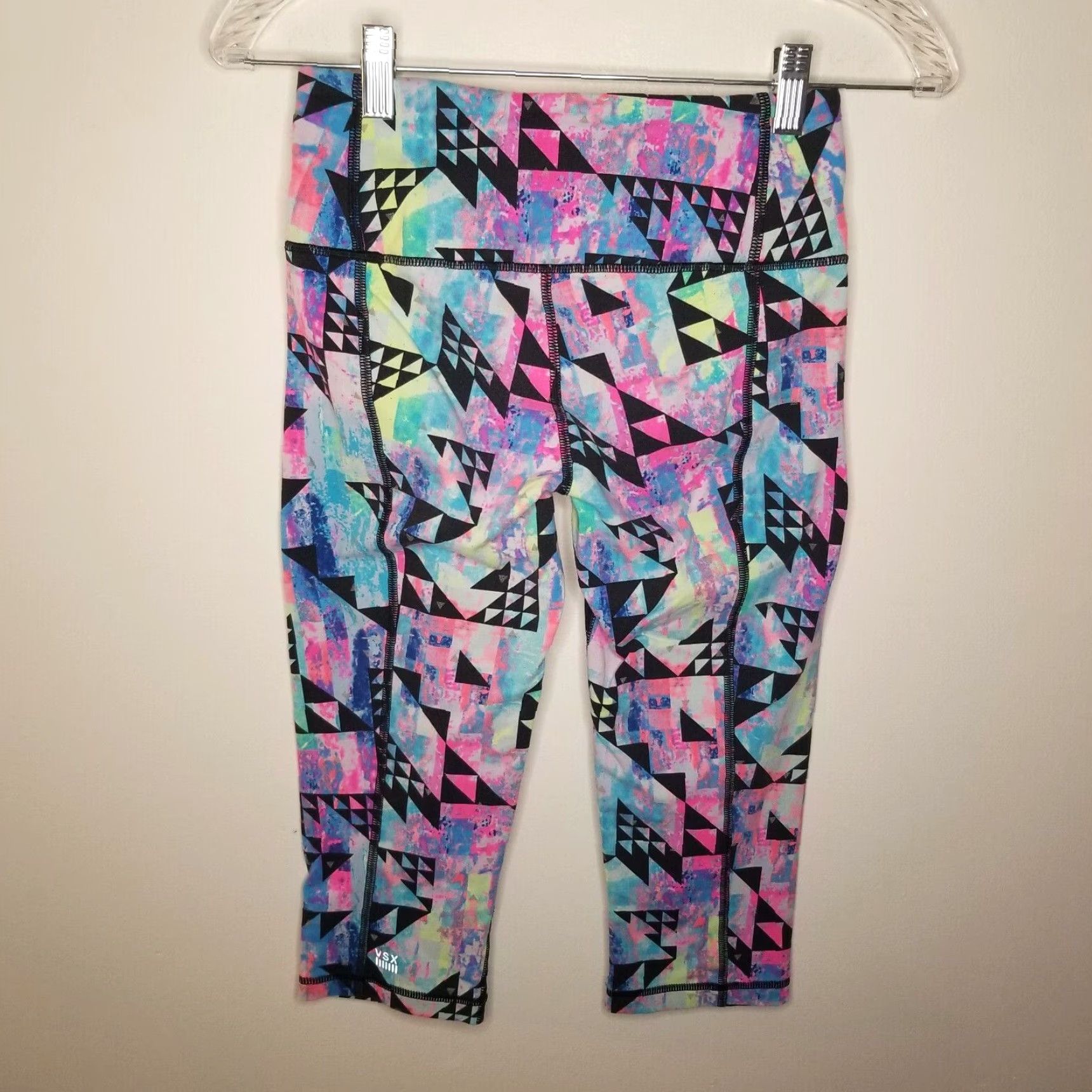 Victoria's Secret Victoria's Secret VSX Sport Multicolor Capri Leggings Womens XS Size 26" / US 2 / IT 38 - 4 Thumbnail