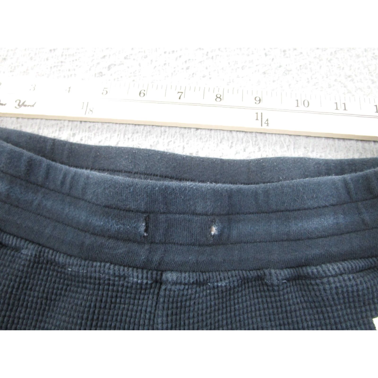 Kith KITH Sweatpants Mens XS Black Waffle Thermal Joggers Calux Pants Adult Size US 27 - 7 Thumbnail