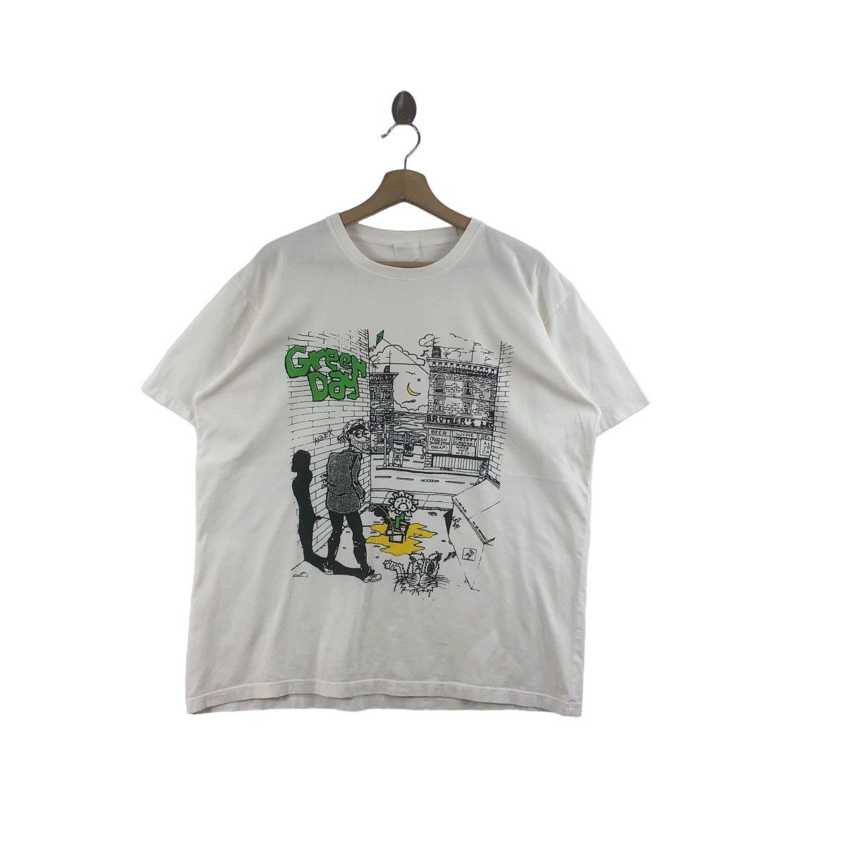 Band Tees × Vintage Pick!! Vtg Y2K GREEN DAY Top Tee Tshirt Size US L / EU 52-54 / 3 - 1 Thumbnail