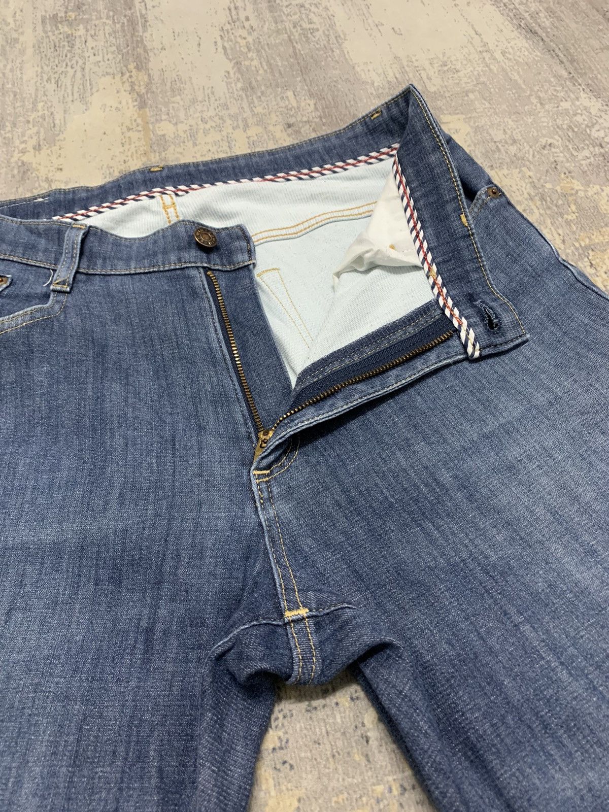 Edwin Edwin 503 Made In Japan Distressed Denim Jeans W33 Size US 33 - 7 Thumbnail