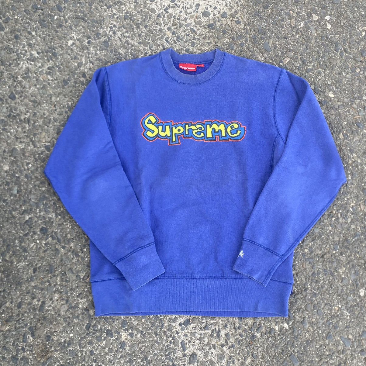 Supreme 2007 Supreme x Mark Gonzales Crewneck Size US L / EU 52-54 / 3 - 1 Thumbnail