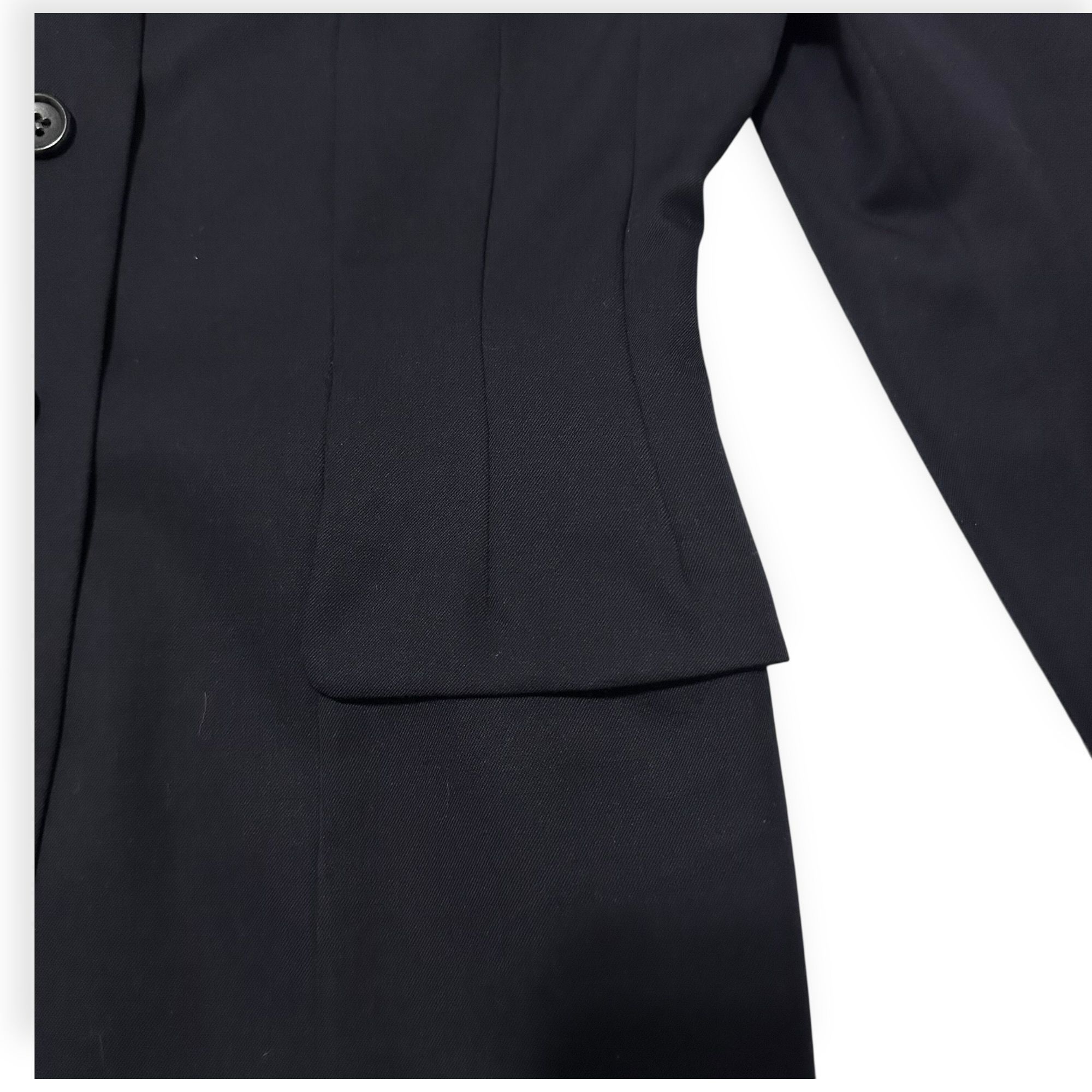 ATSURO TAYAMA Vintage 90s Atsuro Tayama Blue Wool Jacket, Size M Size M / US 6-8 / IT 42-44 - 8 Thumbnail