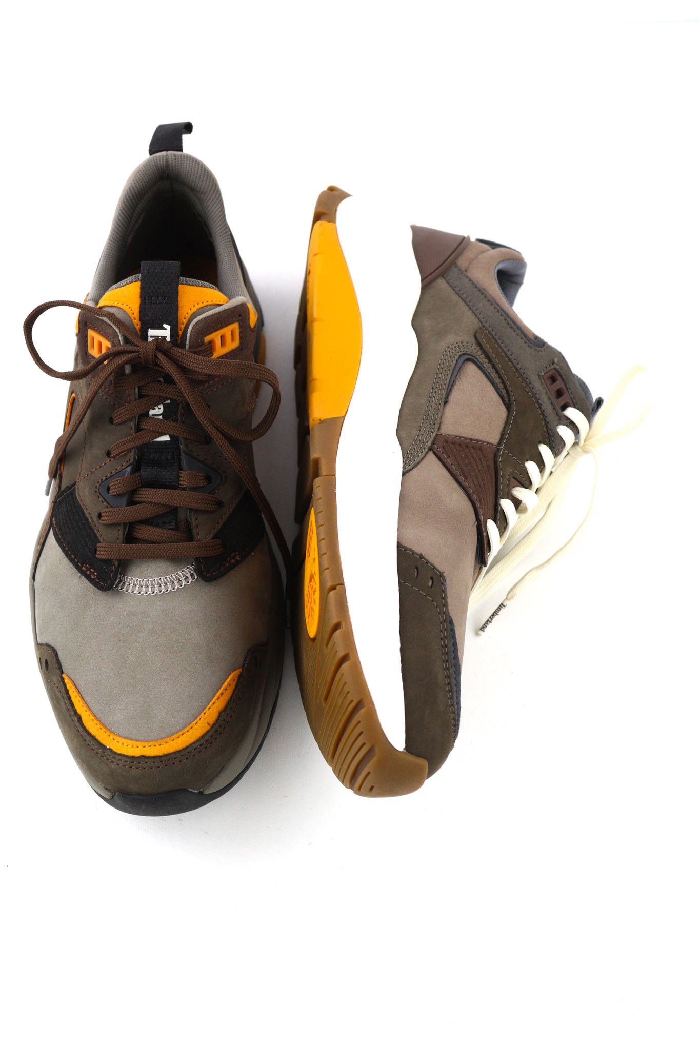 Timberland A2N9Q-A4850 EU42/43 Brown Leather Low-Top 80855 Size US 9.5 / EU 42-43 - 6 Thumbnail