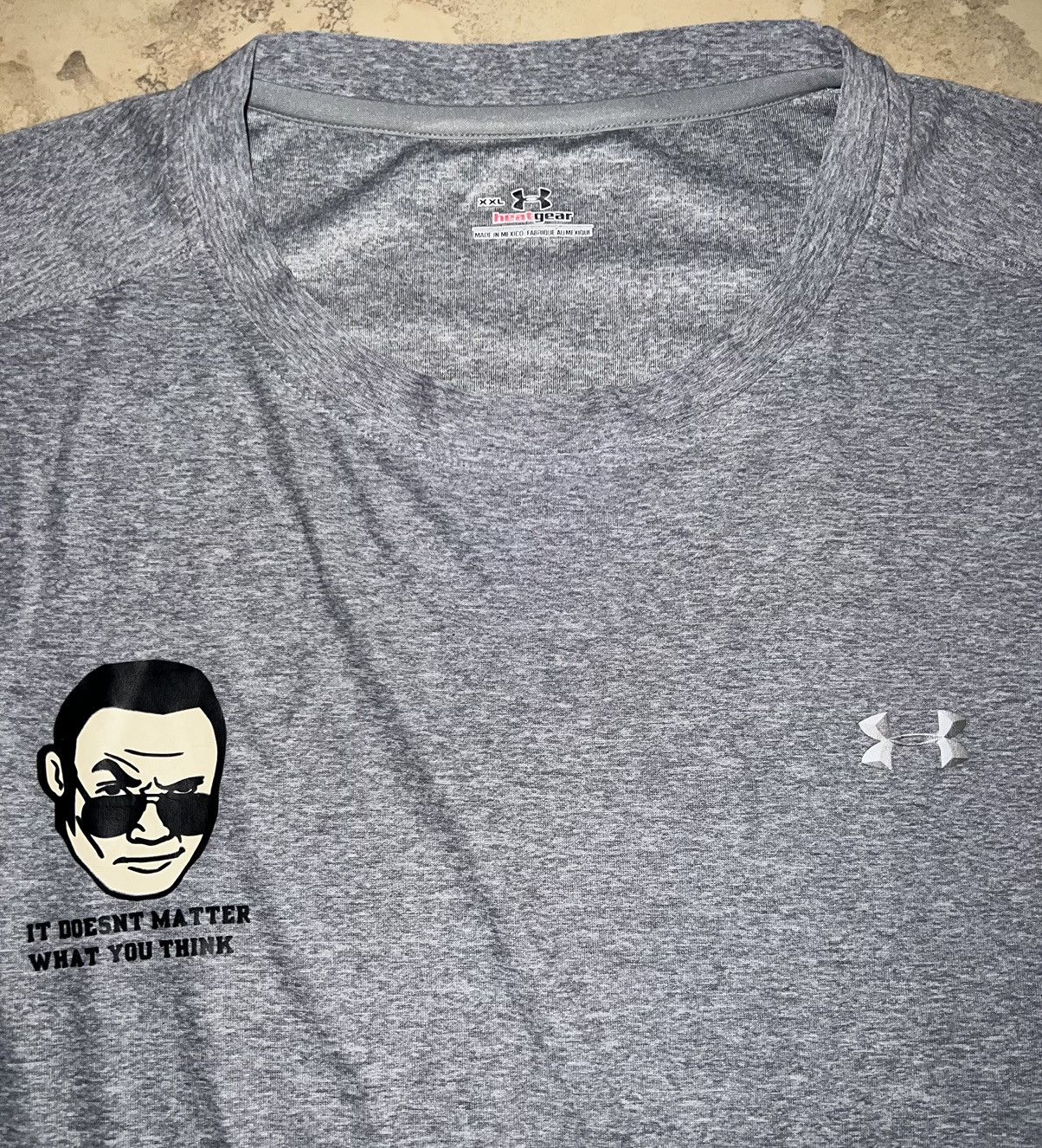 Under Armour × Vintage × WWF VINTAGE WWF THE ROCK UNDER ARMOUR LS Size US XXL / EU 58 / 5 - 8 Thumbnail