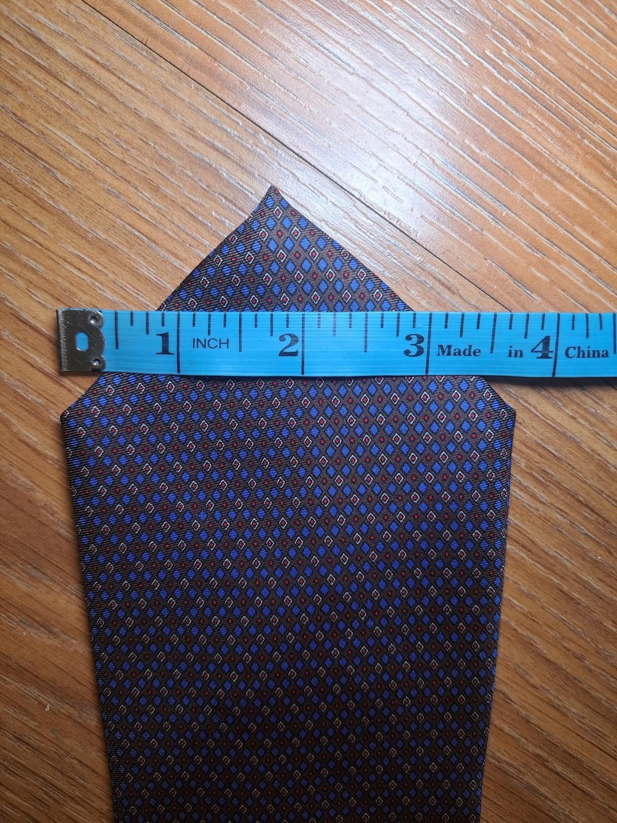 Polo Ralph Lauren Ralph Lauren Silk Tie Purple Geometric Handmade in USA Size ONE SIZE - 8 Thumbnail