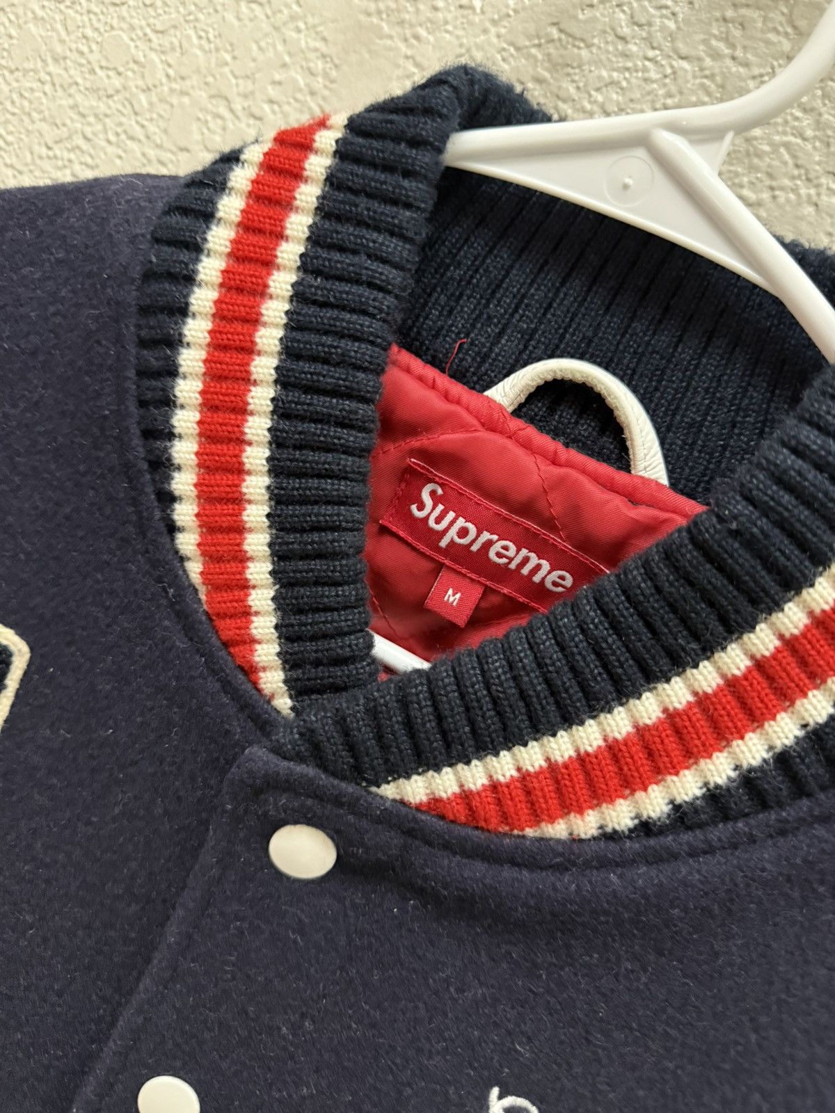 Supreme Supreme Tiger Varsity F/W 2009 Navy Size US M / EU 48-50 / 2 - 2 Thumbnail