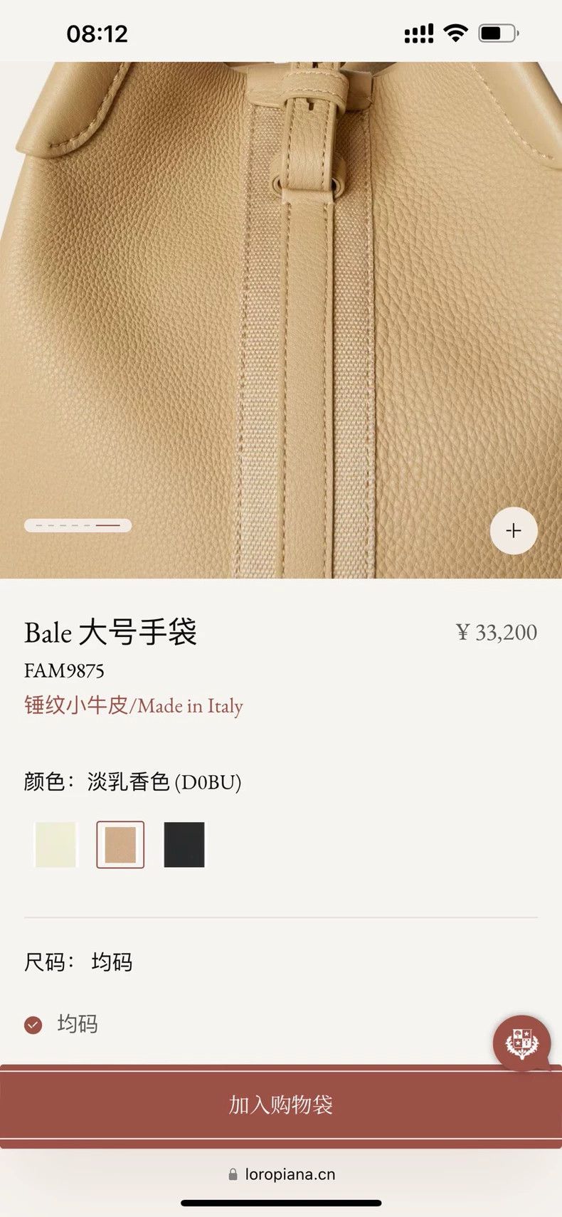 Loro Piana LORO PIANA size os Big Bale handbag Size ONE SIZE - 3 Thumbnail