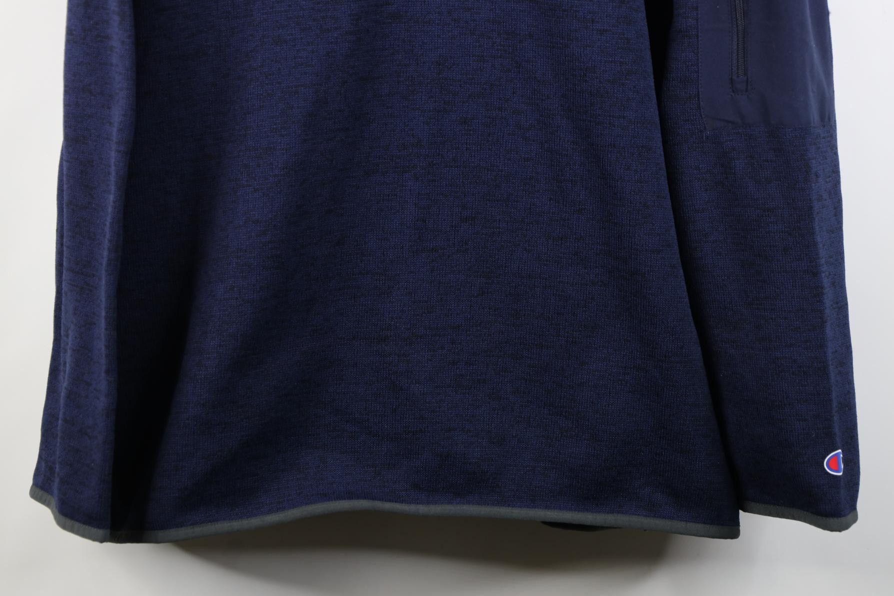 Champion Deadstock Y2K Champion University Knit 1/4 Zip Sweater Blue Size US XXL / EU 58 / 5 - 3 Thumbnail