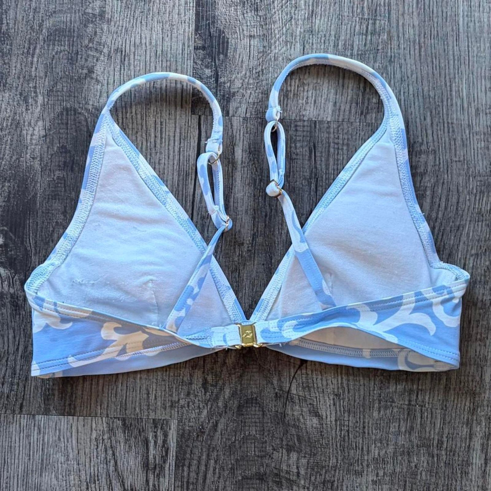 Tommy Bahama Tommy bahama light blue patterned bikini top Size S / US 4 / IT 40 - 2 Thumbnail